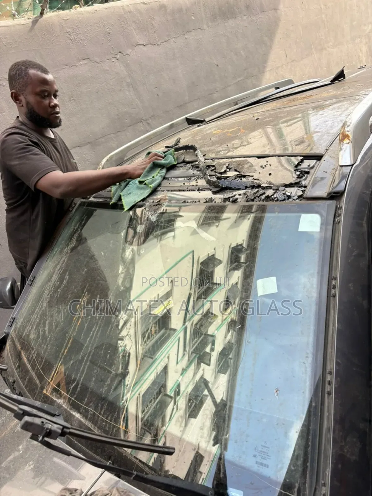 GLK No 1 Panoramic Roof Glass Available and Installed