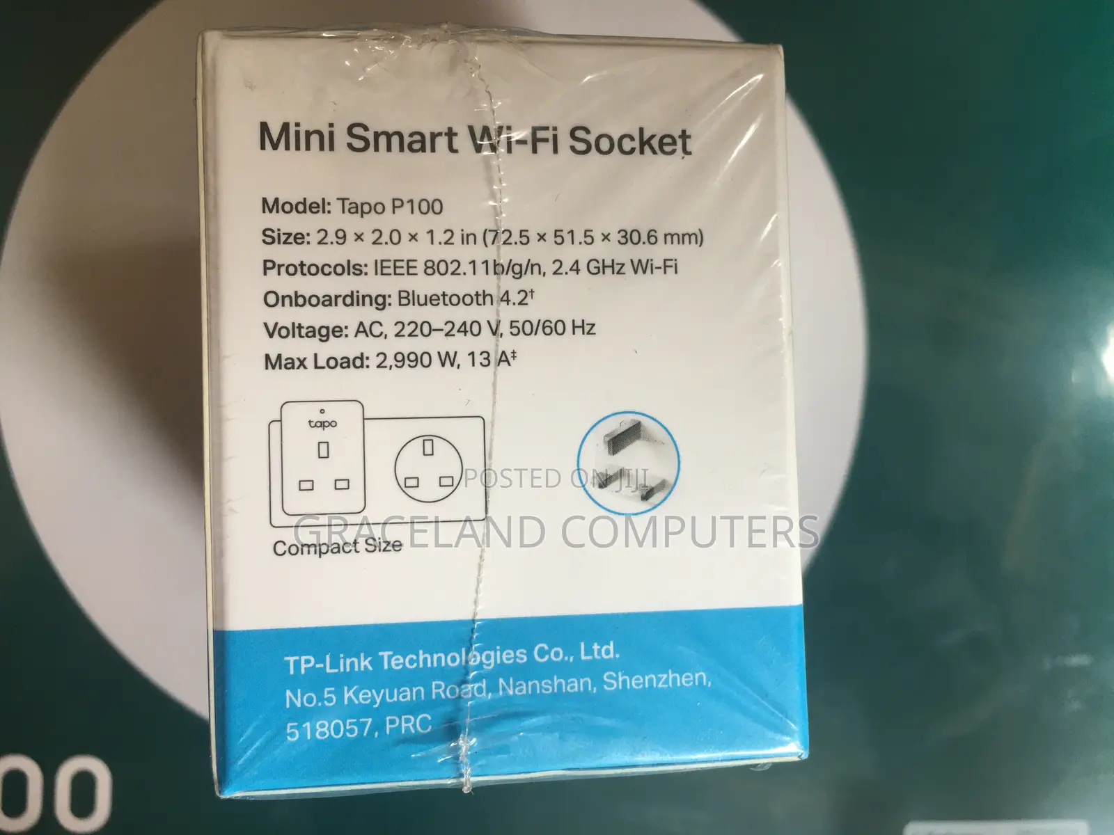 Tp-Link Tapo P100 Mini Smart Wi-Fi Socket