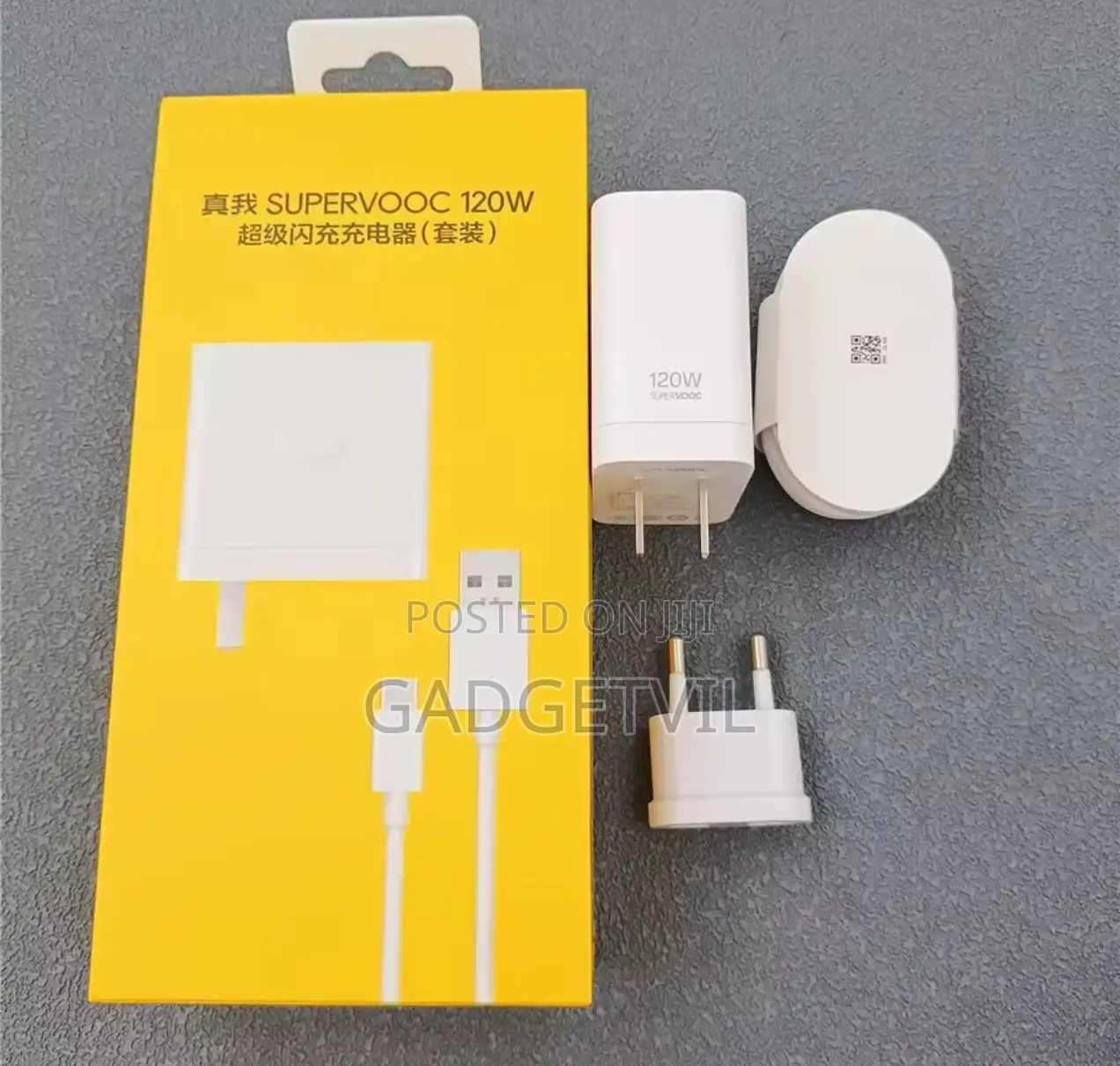 120w Realme, Oneplus, Oppo Supervooc Fast Charger