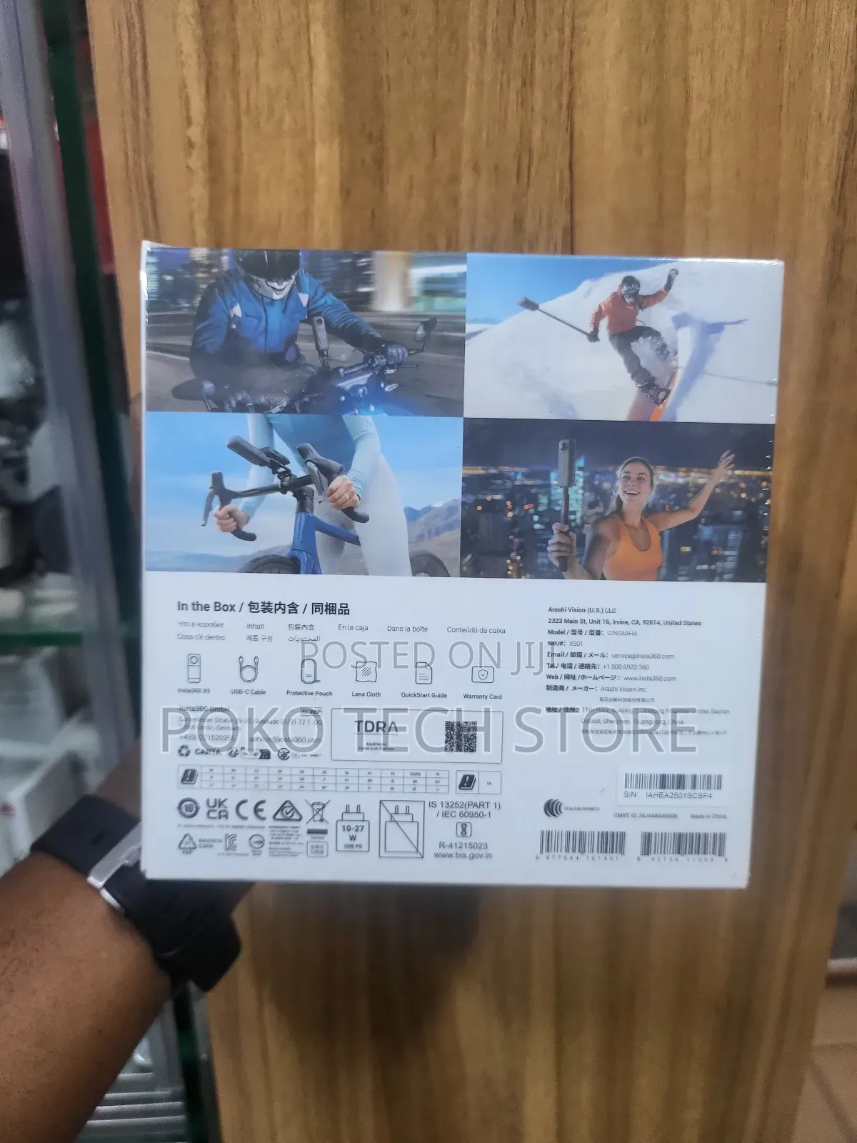 Insta360 X5 360 Action Camera.