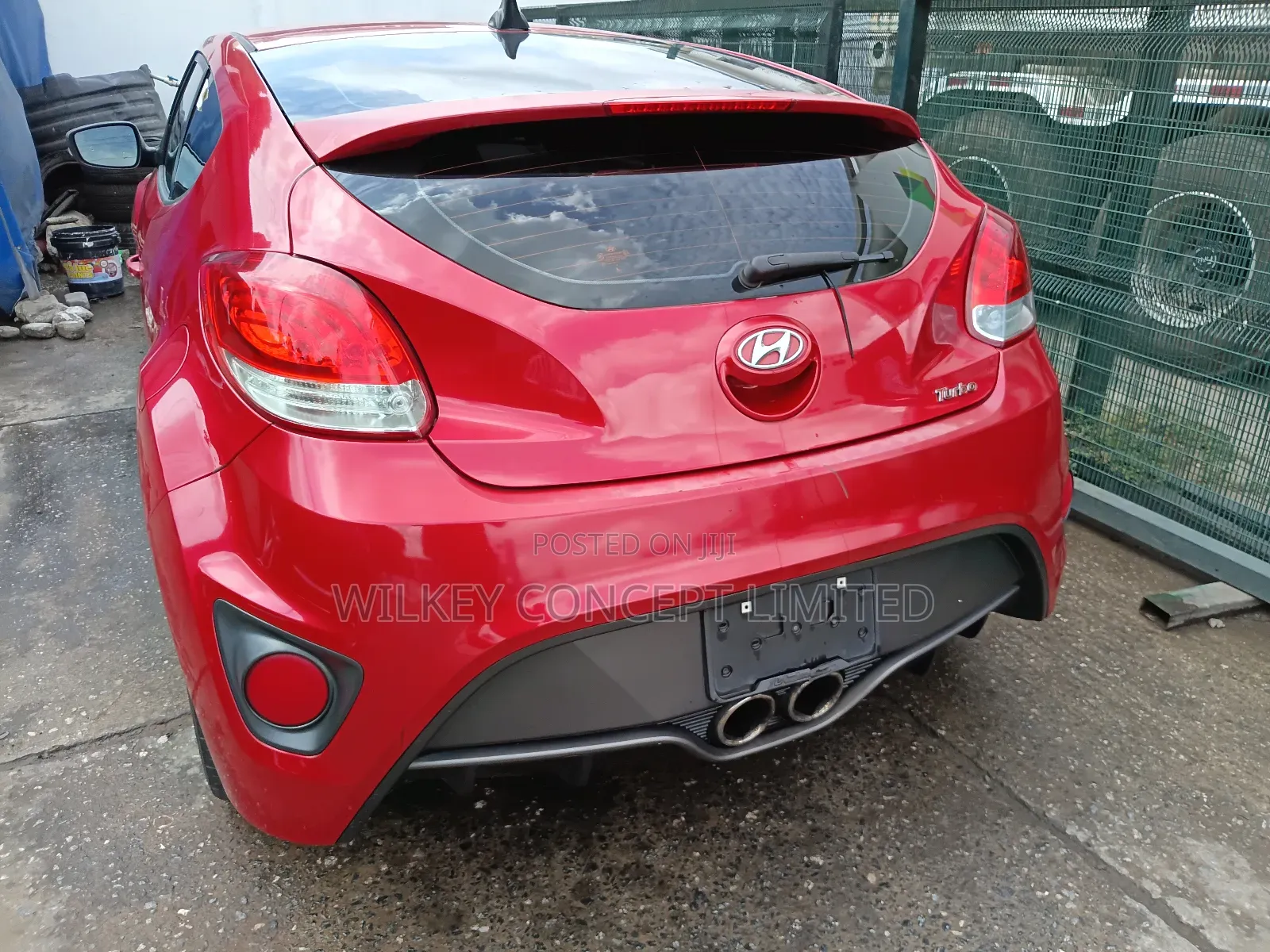 Hyundai Veloster Automatic 2012 Red