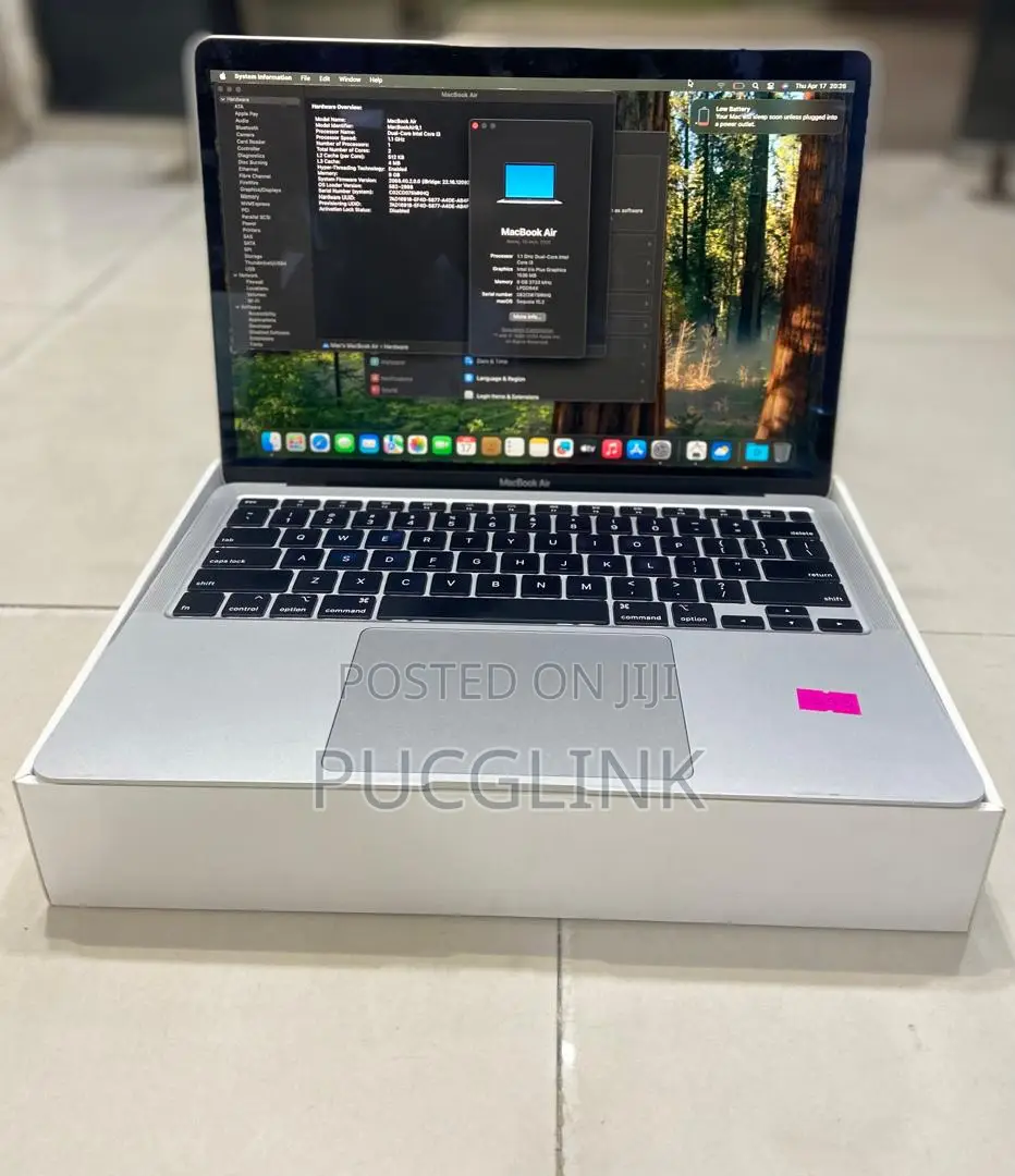Laptop Apple MacBook Air 2020 8GB Intel Core i3 HDD+SSD 256GB