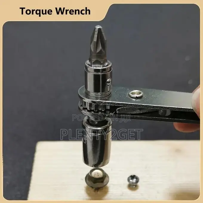 Ratchet Teeth Dual-Use Wrench: Adjustable, S2 Steel Body, Suitable For