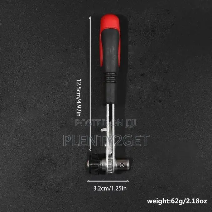 Ratchet Teeth Dual-Use Wrench: Adjustable, S2 Steel Body, Suitable For