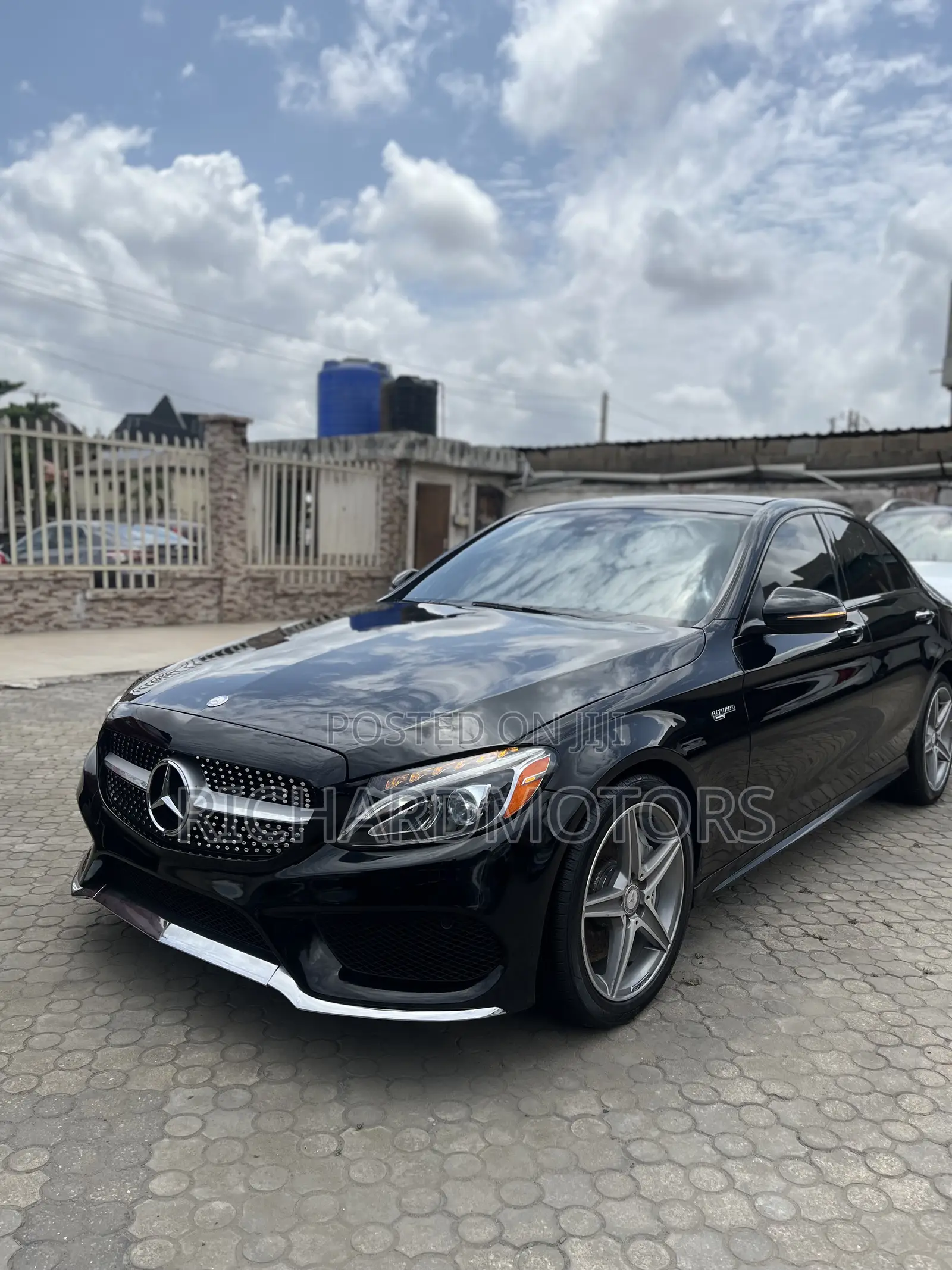 Mercedes-Benz C43 4Matic Sedan AWD (3.0L V6 9AM) 2017 Black