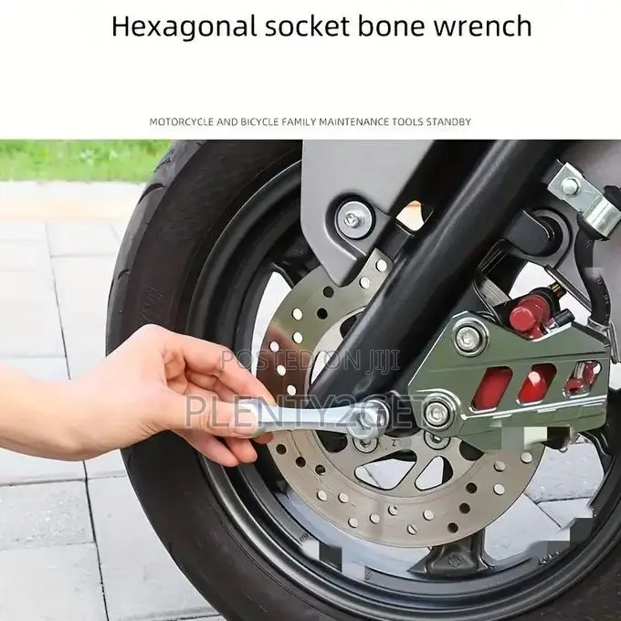 1pc Multifunctional Portable Motorcycle Bicycle Hex Wrench Set - Compa