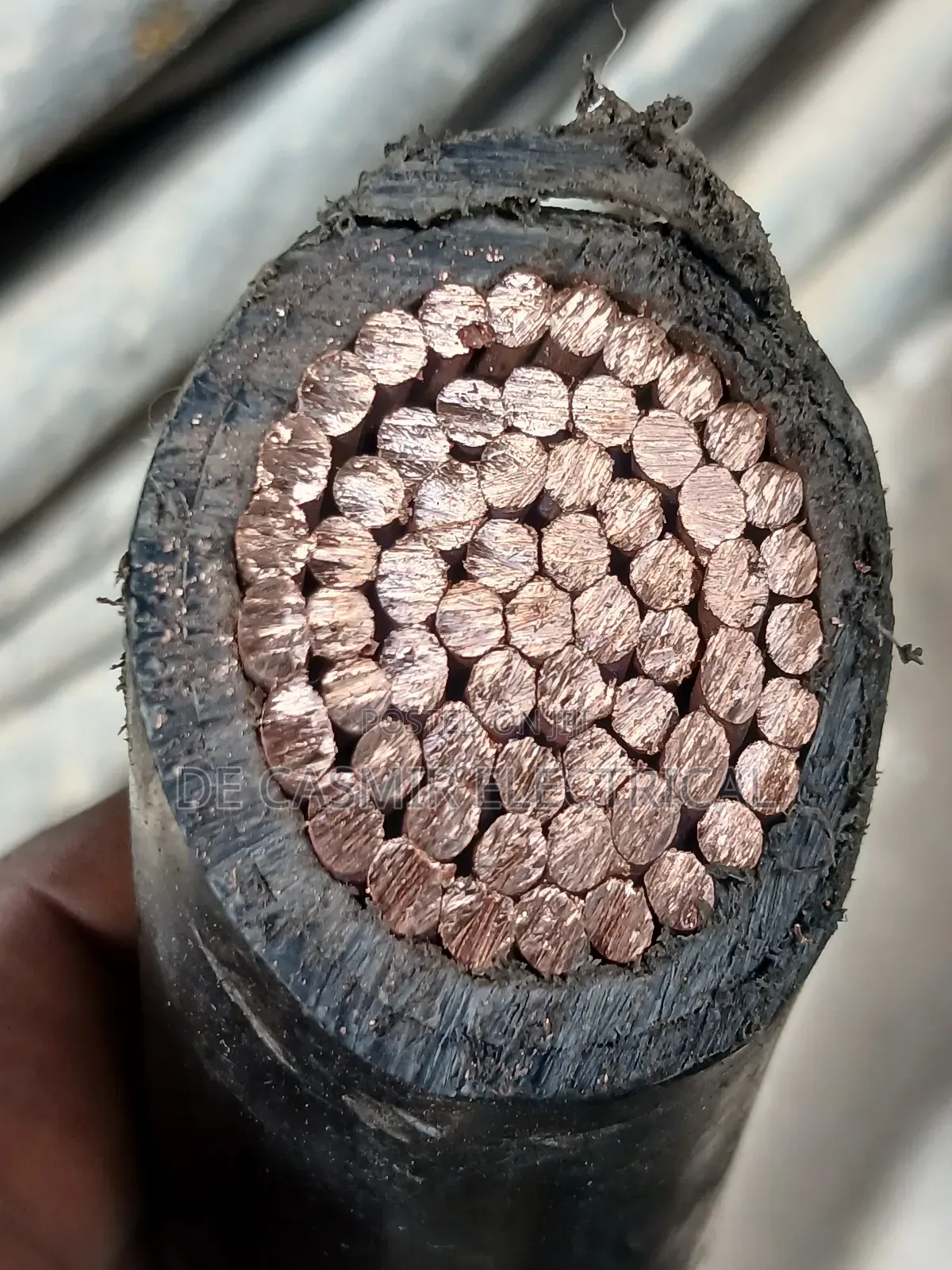1x630mm2 PVC/PVC 600/1000 Volts