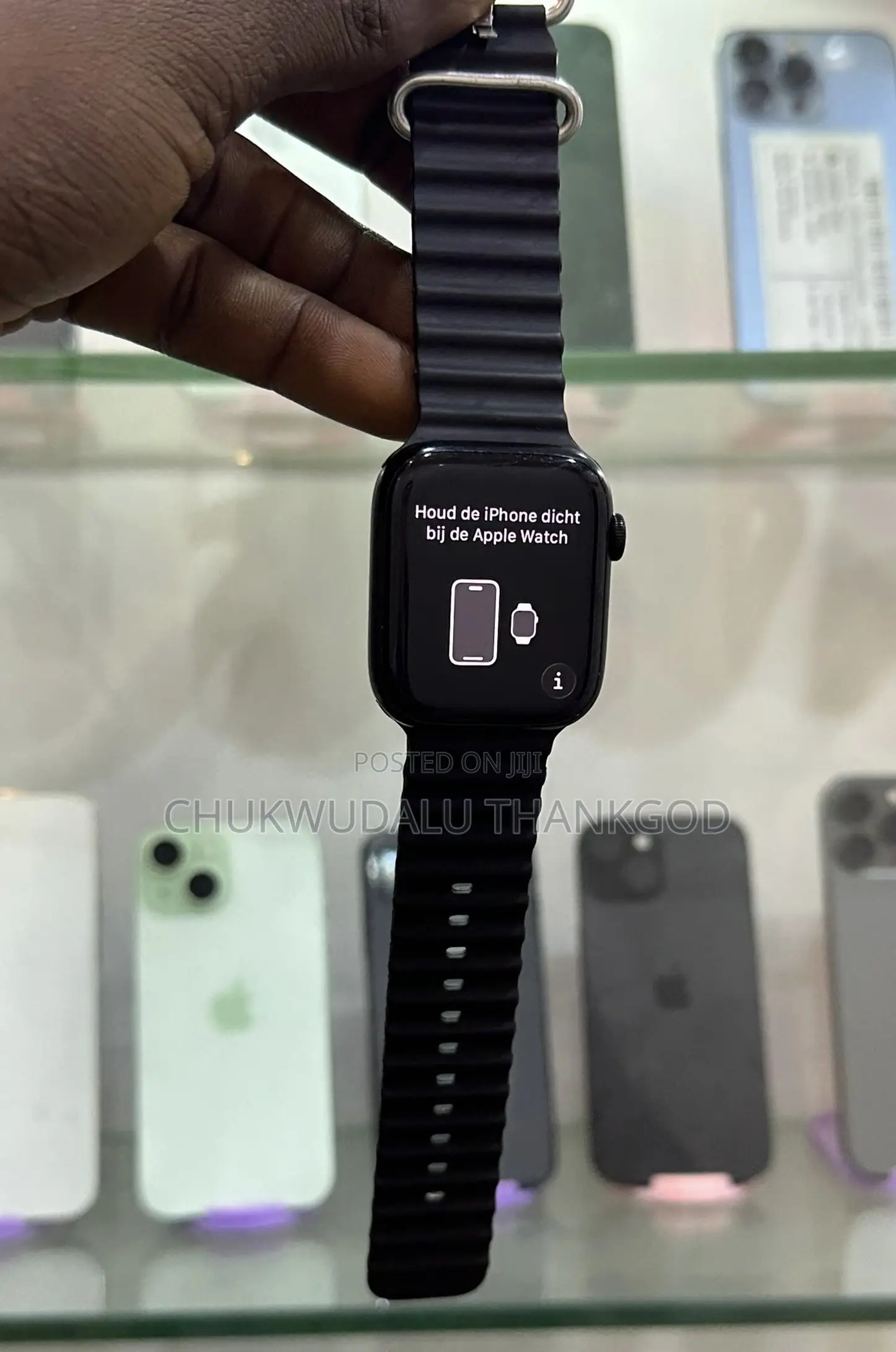 Apple Watch Serie9 GPS 45mm Smartwatch - Jet Black