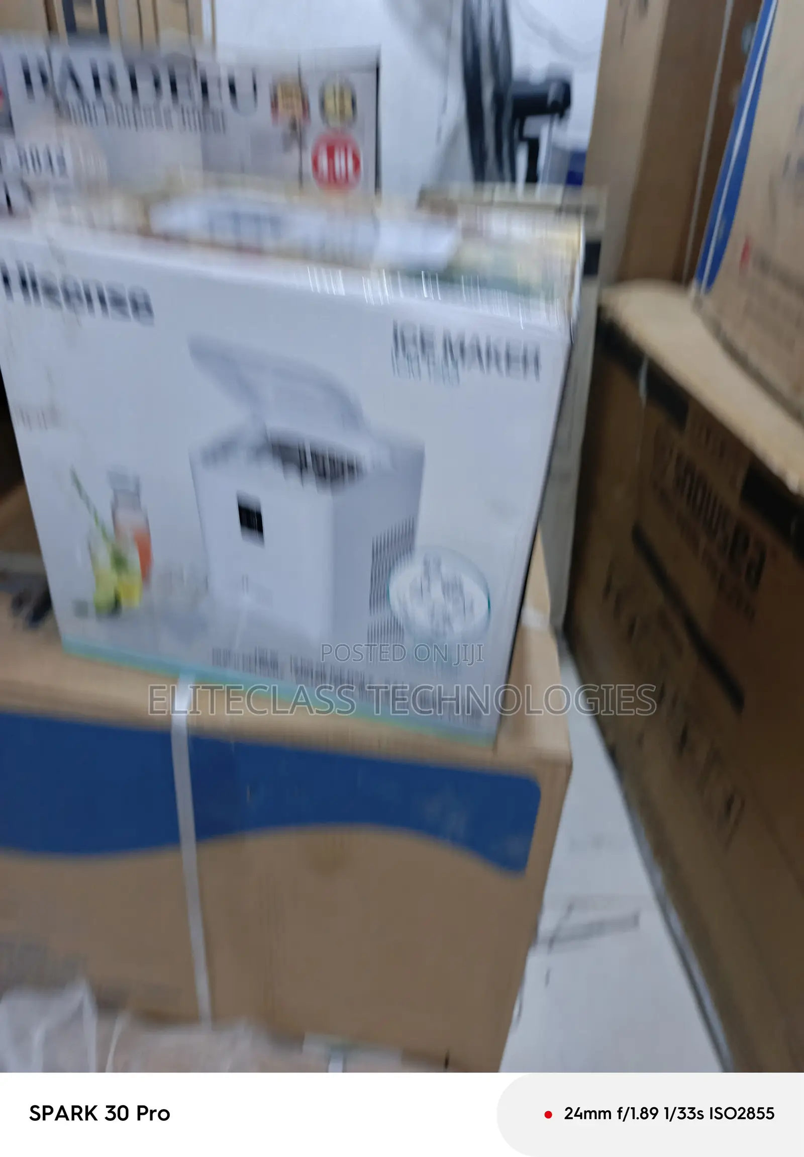 Hisense 12kg Ice Maker Counter Unit Icm1263