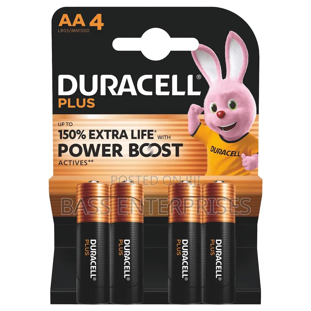 Duracell Battery Aa4