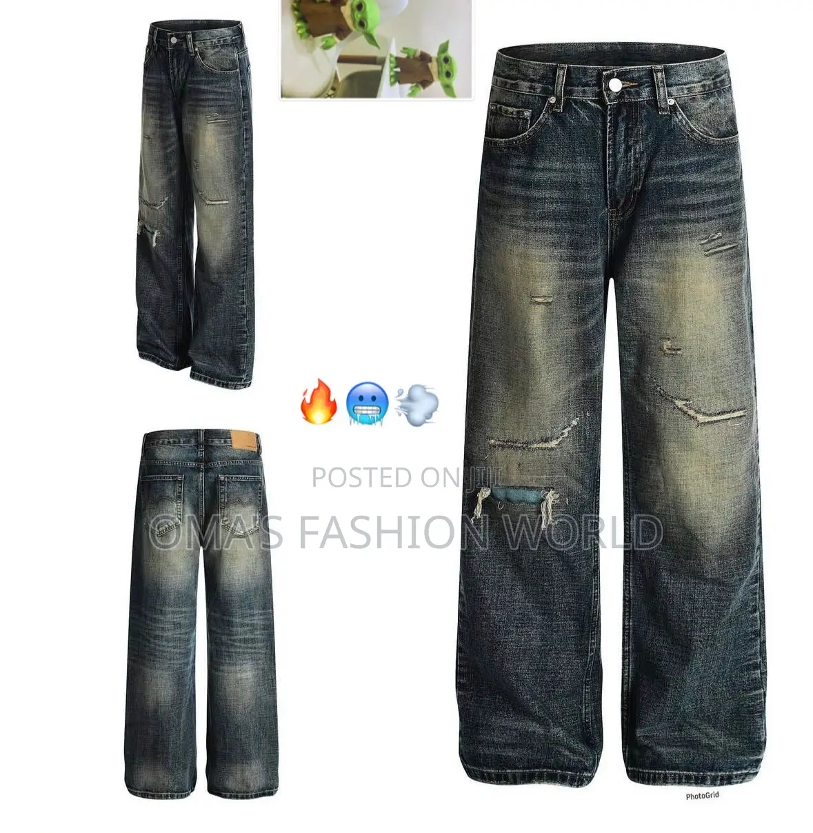 High-Quality Baggy Jeans Available in Store Now This One Screams Style