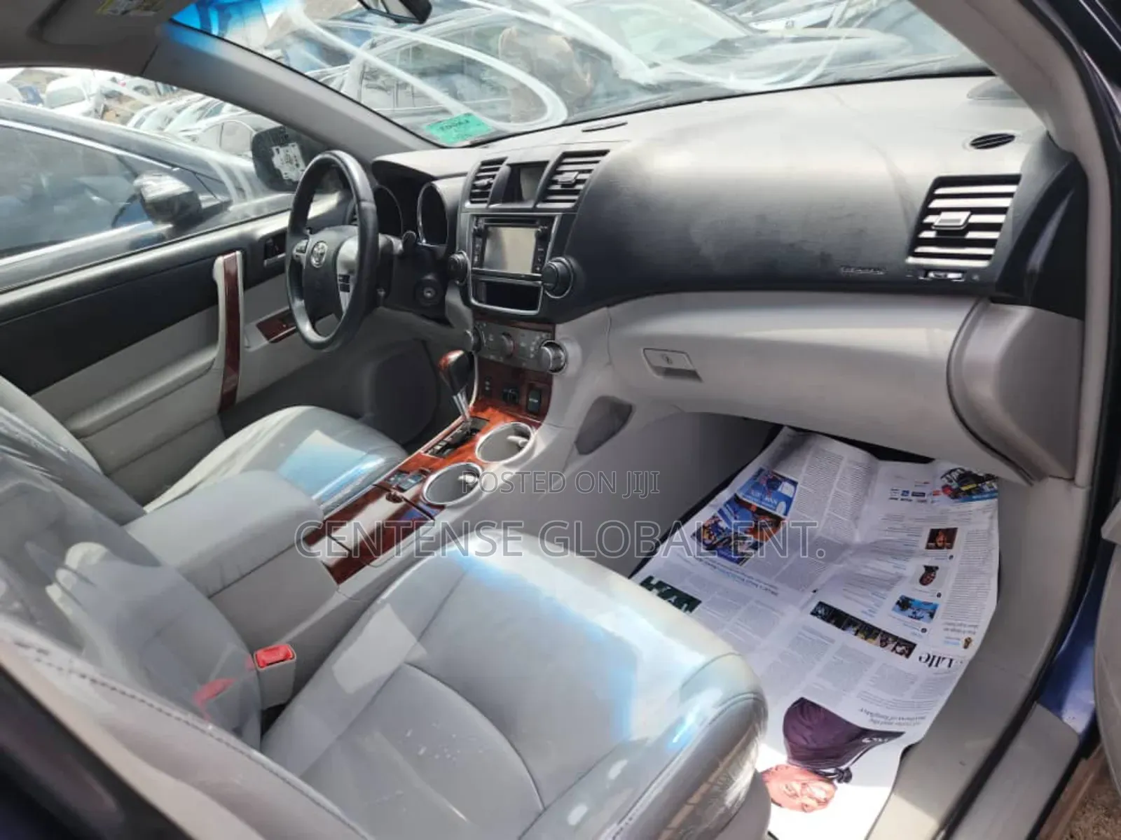 Toyota Highlander Limited 3.5l 4WD 2013 Blue