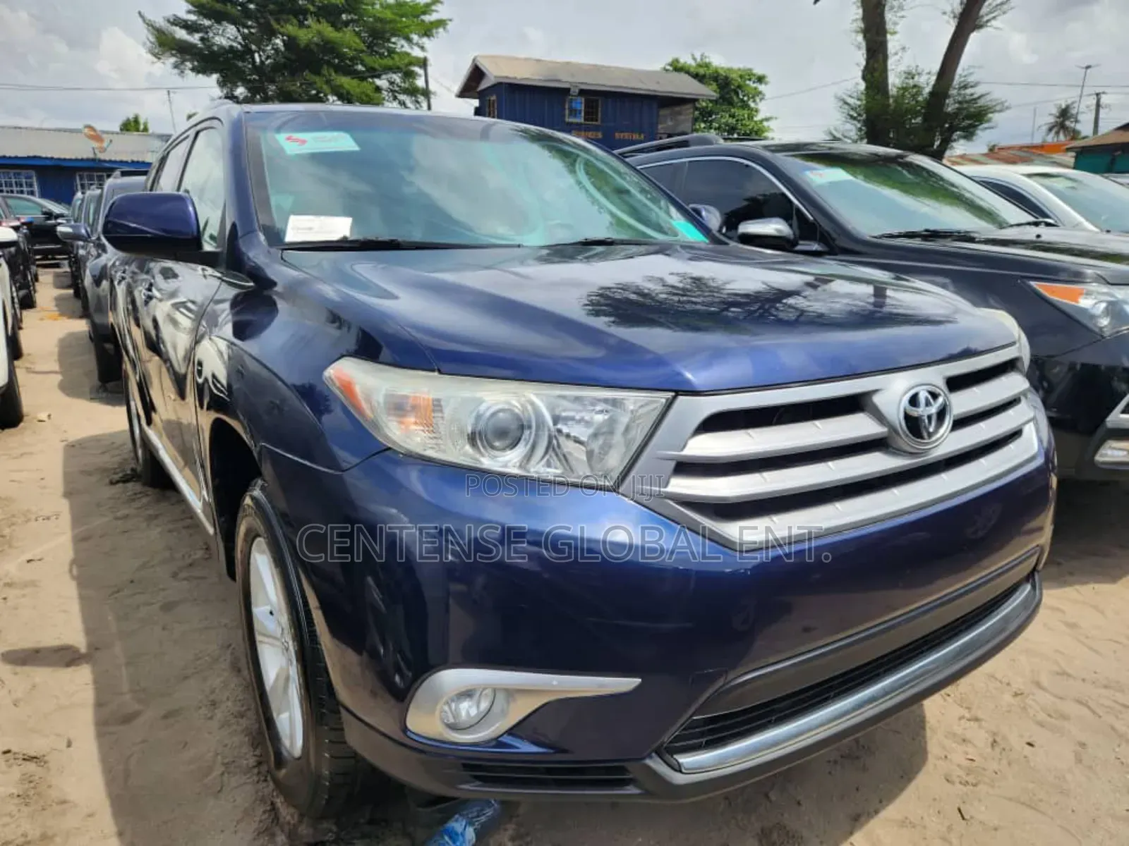 Toyota Highlander Limited 3.5l 4WD 2013 Blue