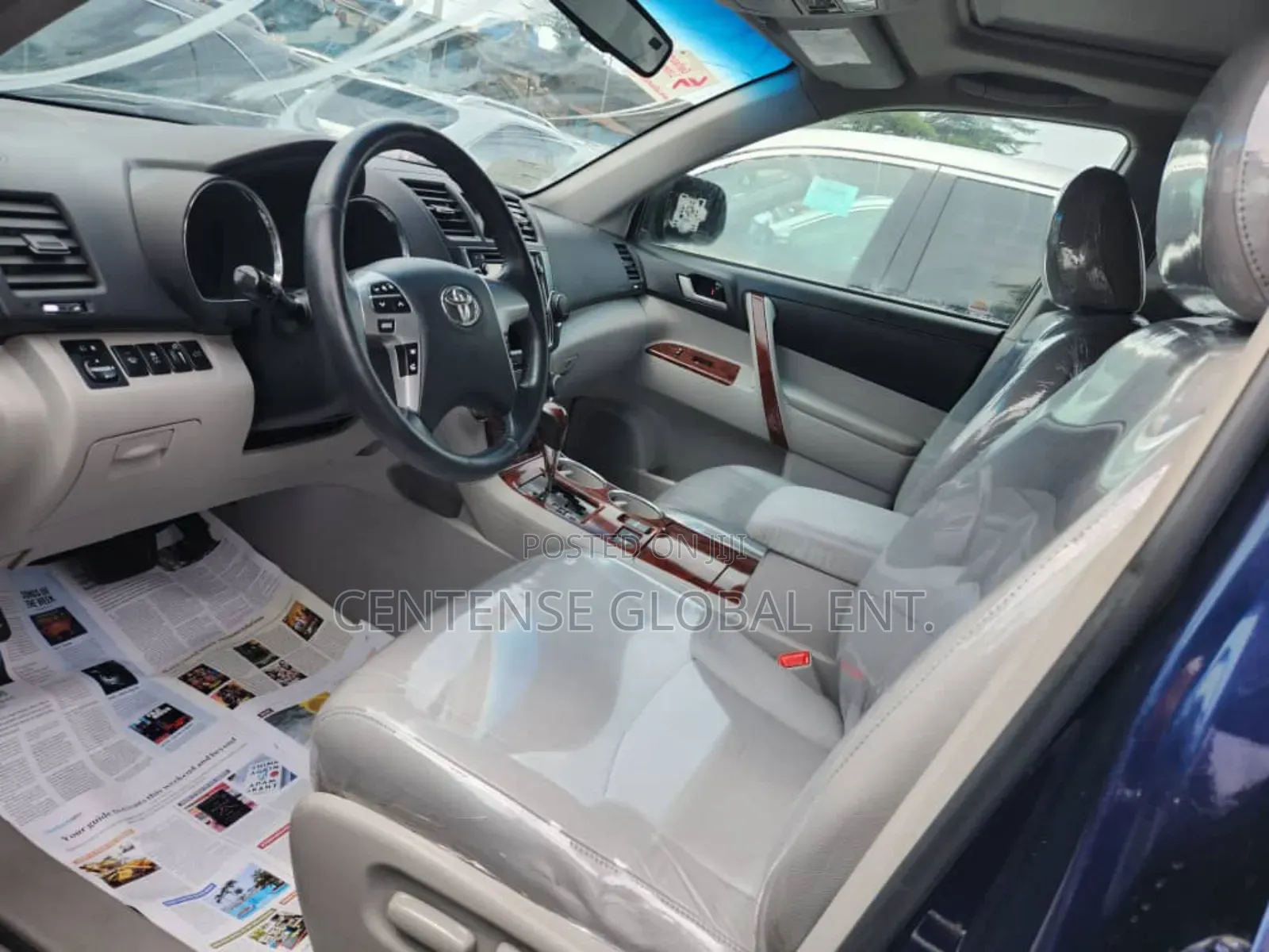 Toyota Highlander Limited 3.5l 4WD 2013 Blue