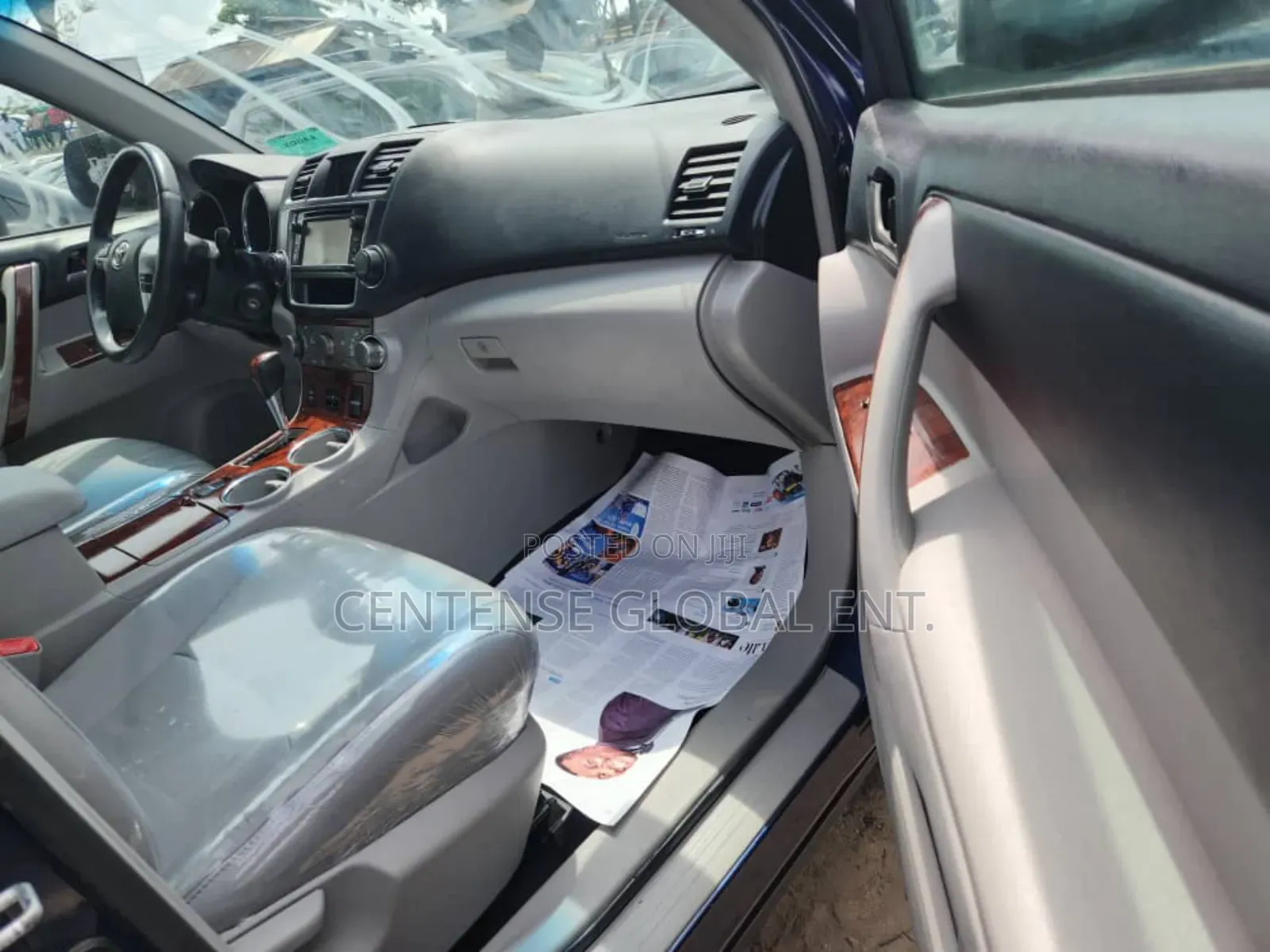 Toyota Highlander Limited 3.5l 4WD 2013 Blue