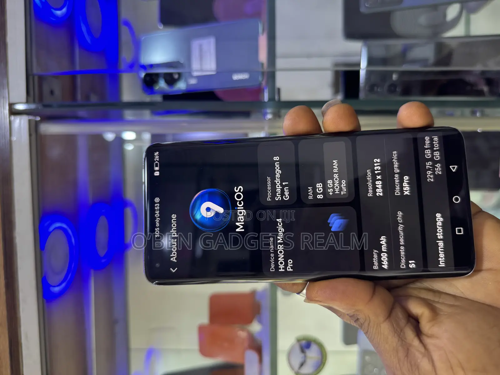 Honor Magic4 256 GB Blue