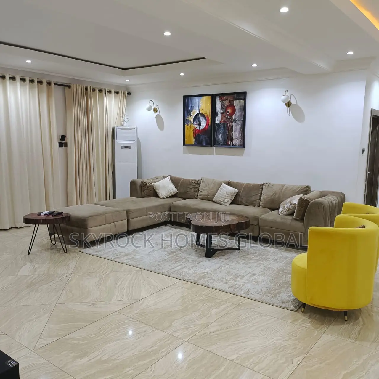 Furnished 3bdrm Penthouse in Banana Island for rent