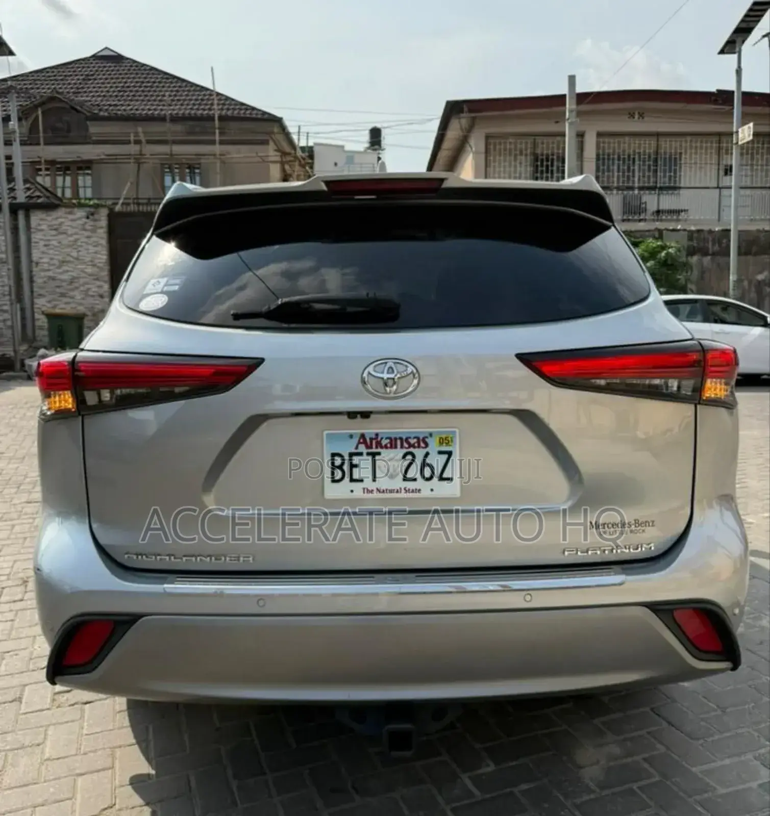 Toyota Highlander Platinum 2021 Silver