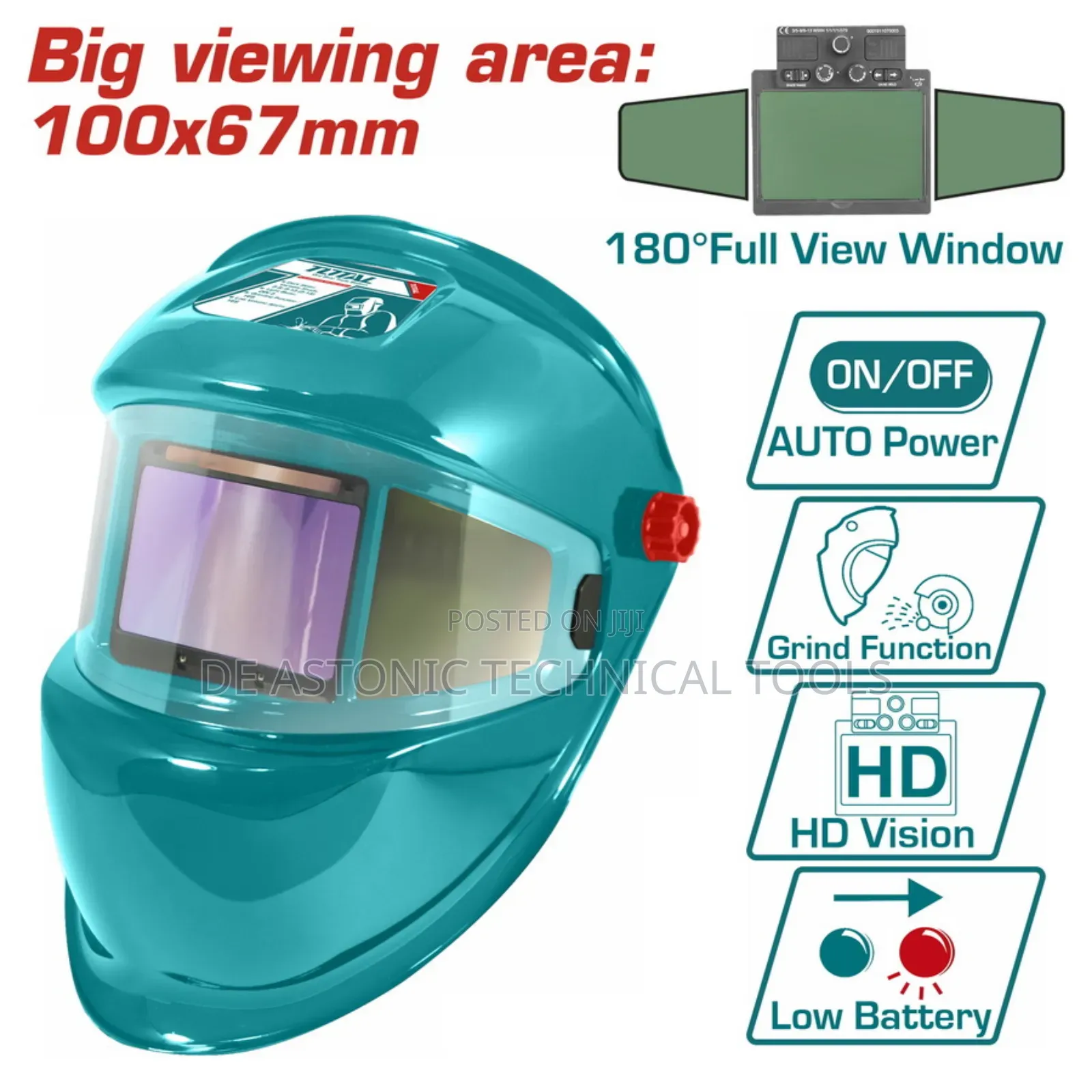 Total Tsp9103 Auto Darkening Welding Helmet