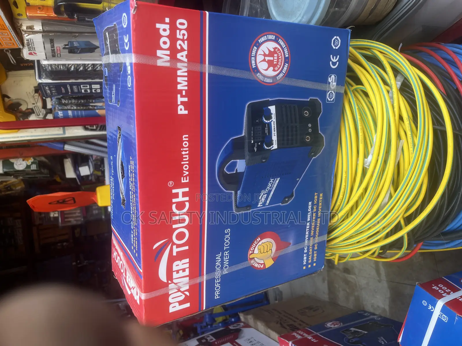 Power Touch Welding Machine 250 Amps