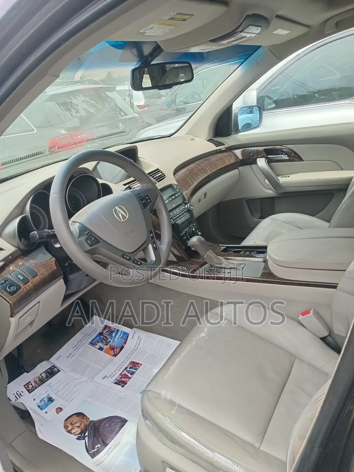Acura MDX Technology Package SUV AWD (3.7L 6cyl 6A) 2013 Gray