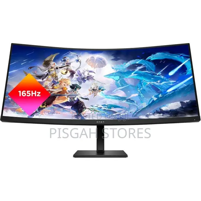 Hp Omen 34c WQHD 165hz Curved Gaming Monitor (780k8aa)