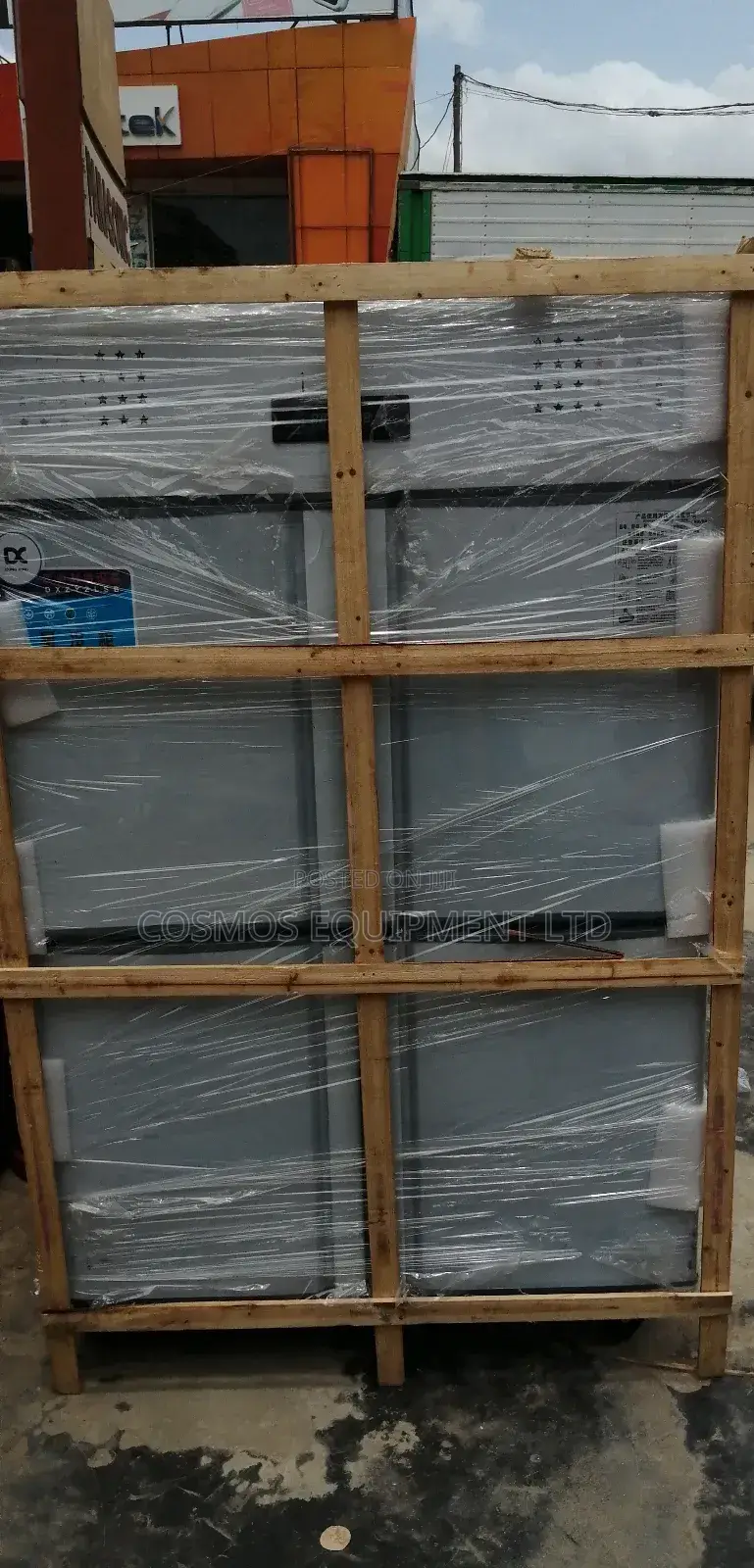 Four Door Stain Steel Freezer