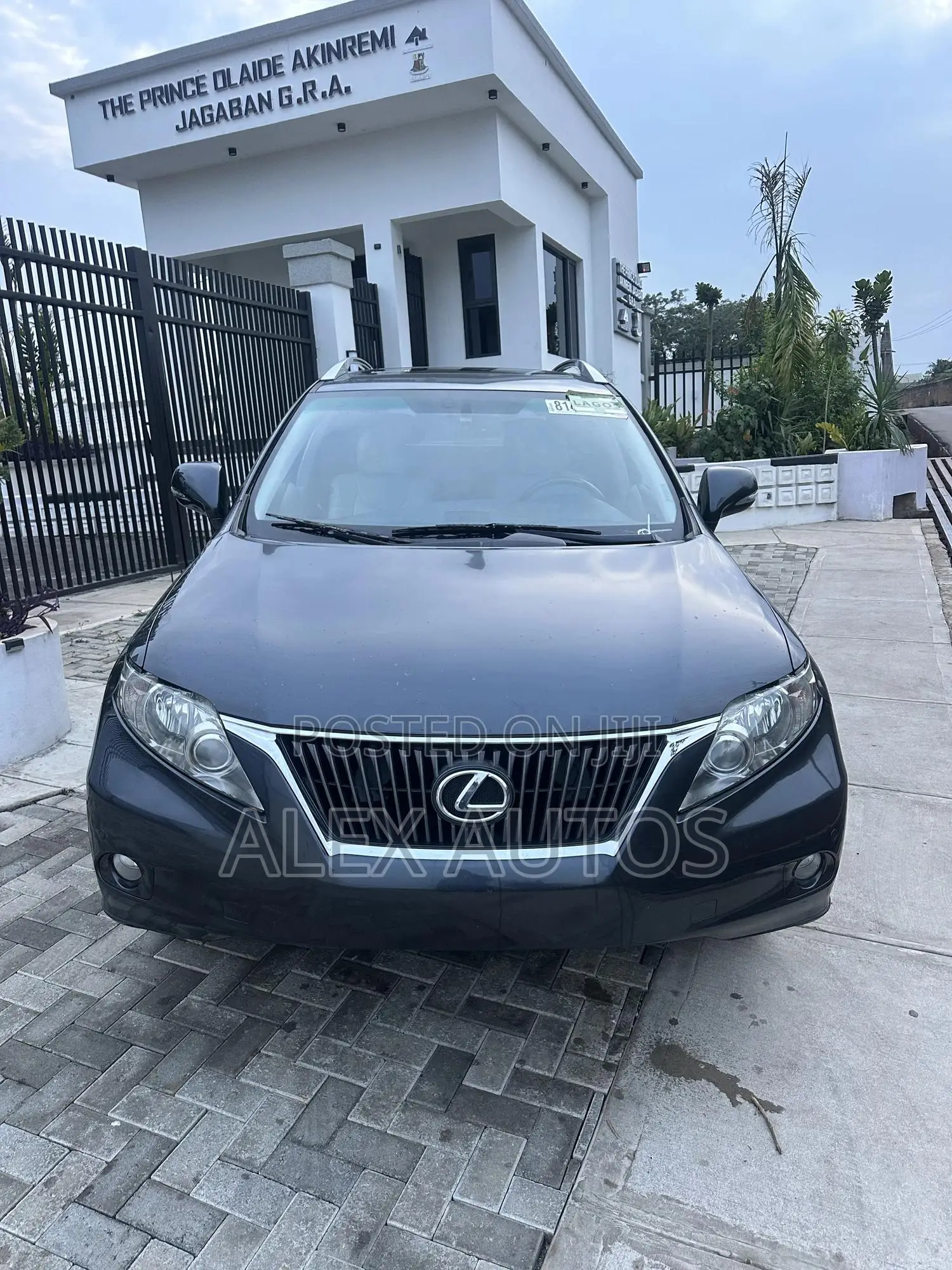 Lexus RX 350 2011 Gray