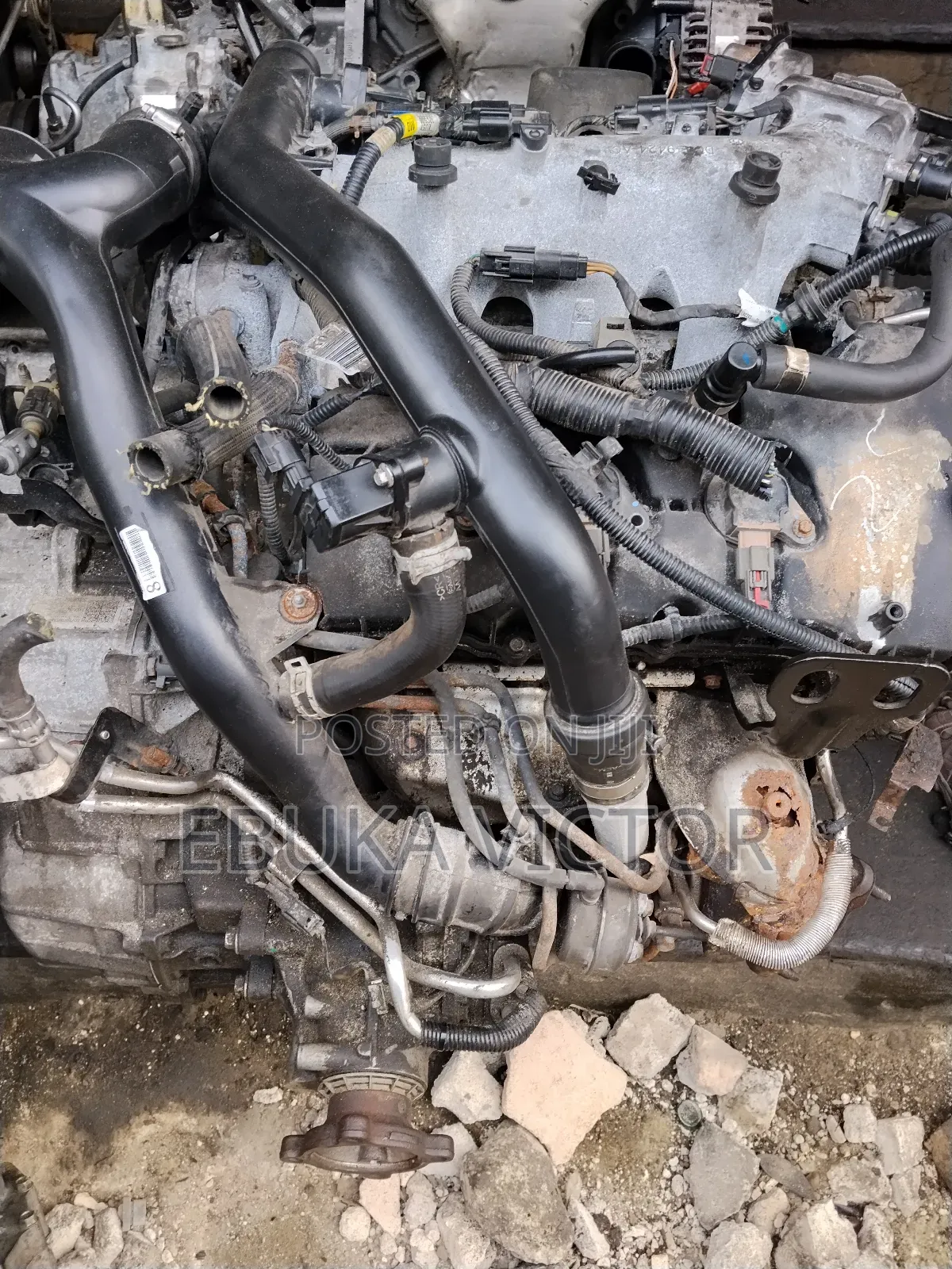 Engine and Gearbox Ford Flex 2012 Model Turbo