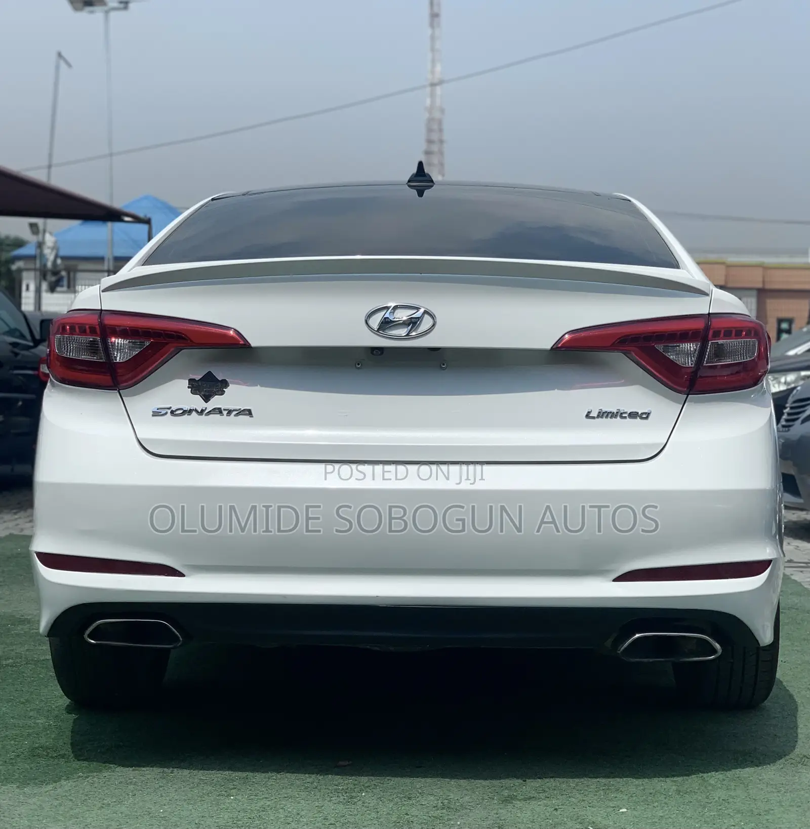 Hyundai Sonata Limited 4dr Sedan (2.4L 4cyl 6A) 2015 White