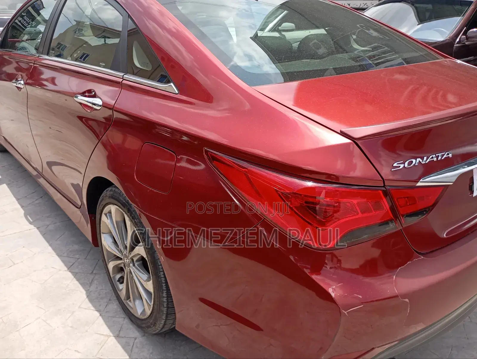 Hyundai Sonata Limited PZEV 4dr Sedan (2.4L 4cyl 6A) 2014 Red