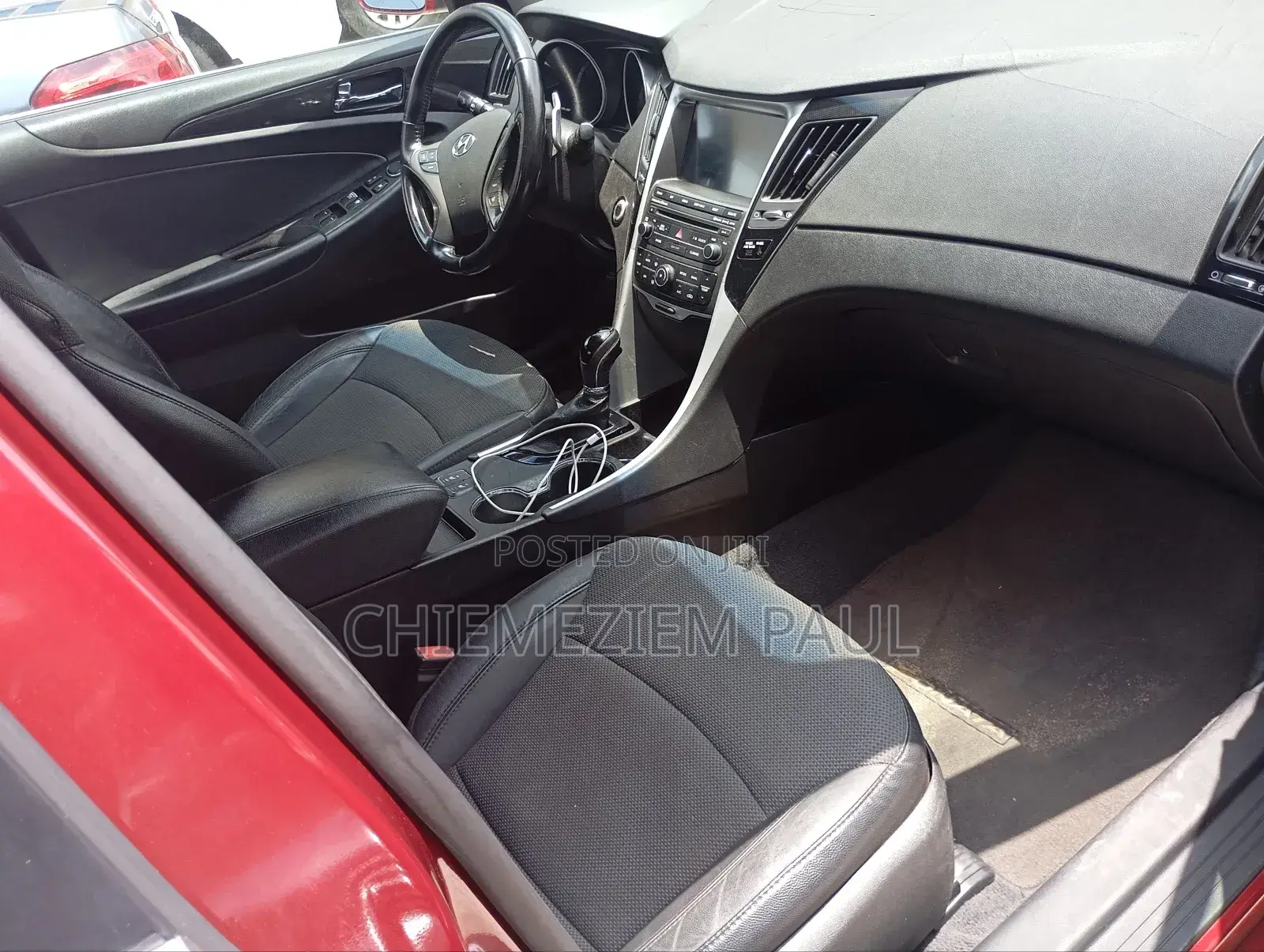 Hyundai Sonata Limited PZEV 4dr Sedan (2.4L 4cyl 6A) 2014 Red