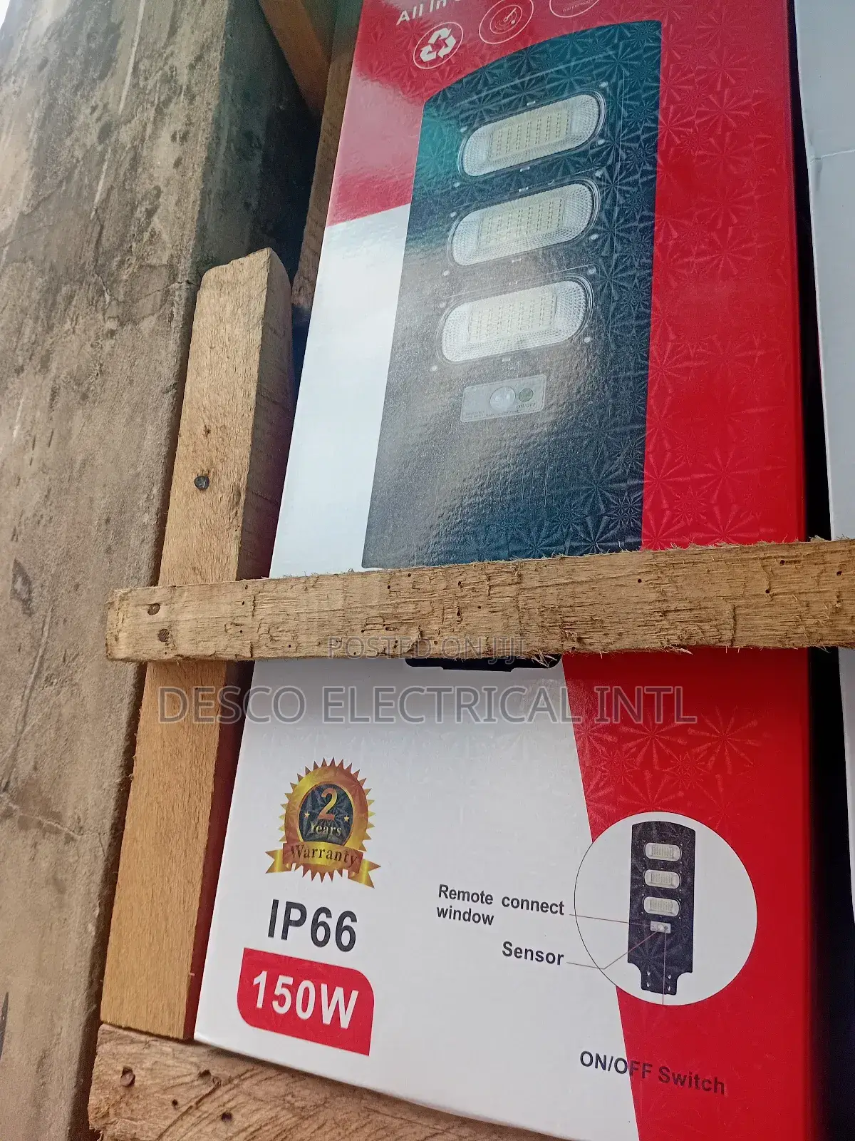 150wts Solar Street Lights