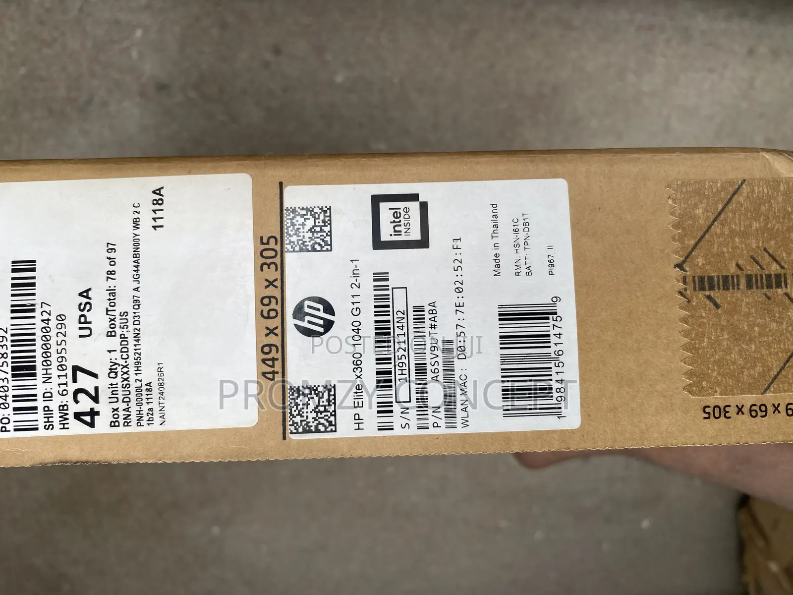 New Laptop HP EliteBook 1040 32GB Intel Core Ultra 7 SSD 1T