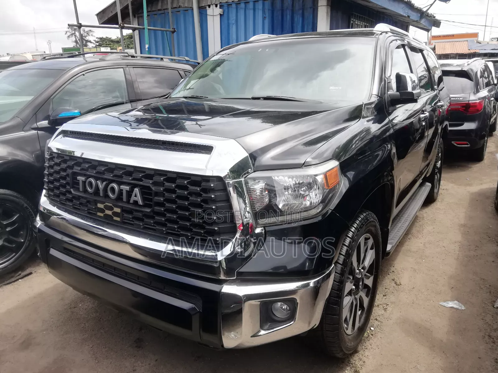 Toyota Sequoia Limited 4dr SUV 4WD (5.7L 8cyl 6A) 2015 Black