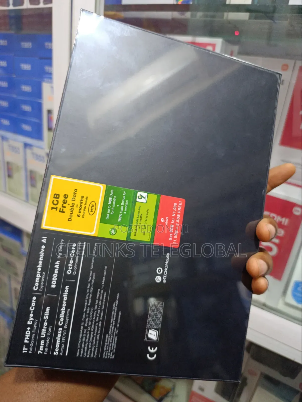 New Tecno MegaPad SE 256 GB Blue