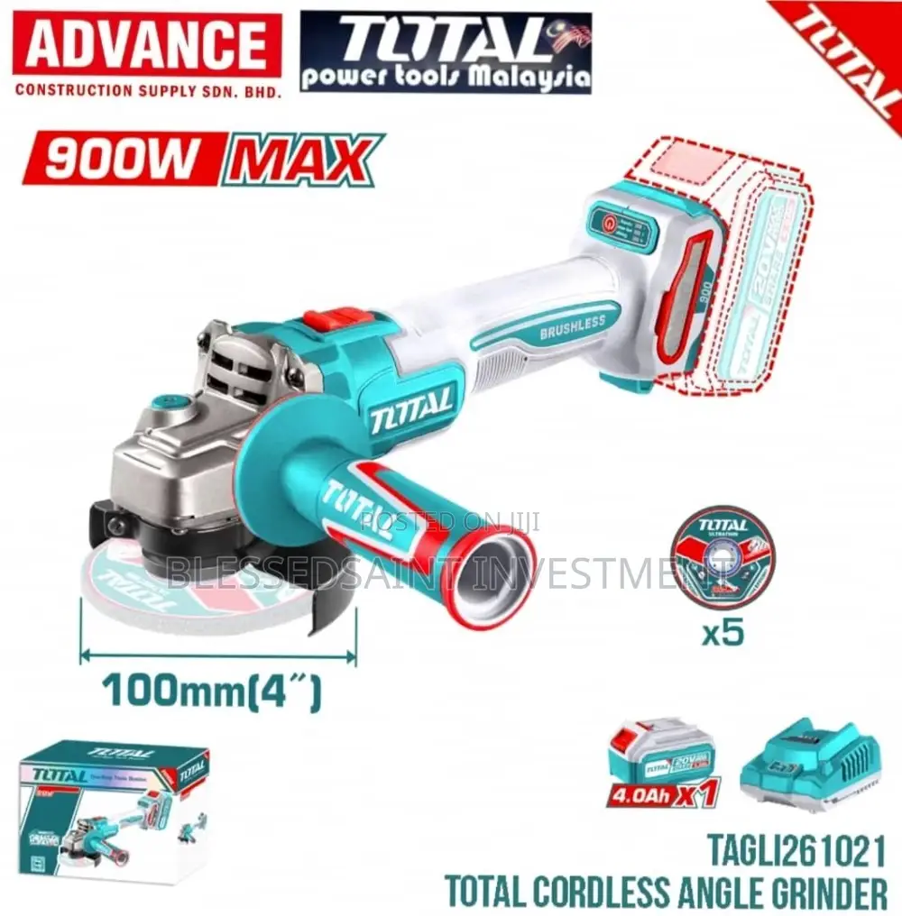 Total 3in1 Combo Kit Set Brushless 20volts
