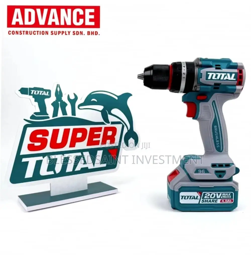 Total 3in1 Combo Kit Set Brushless 20volts