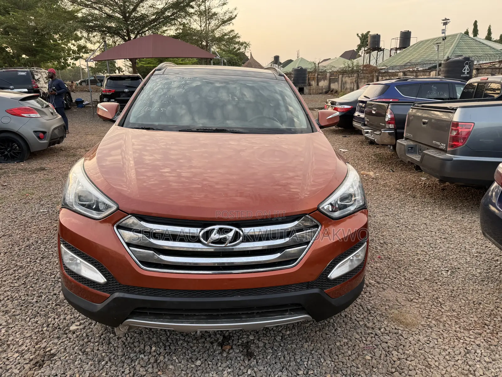 Hyundai Santa Fe Limited 4dr SUV (3.3L 6cyl 6A) 2014 Orange