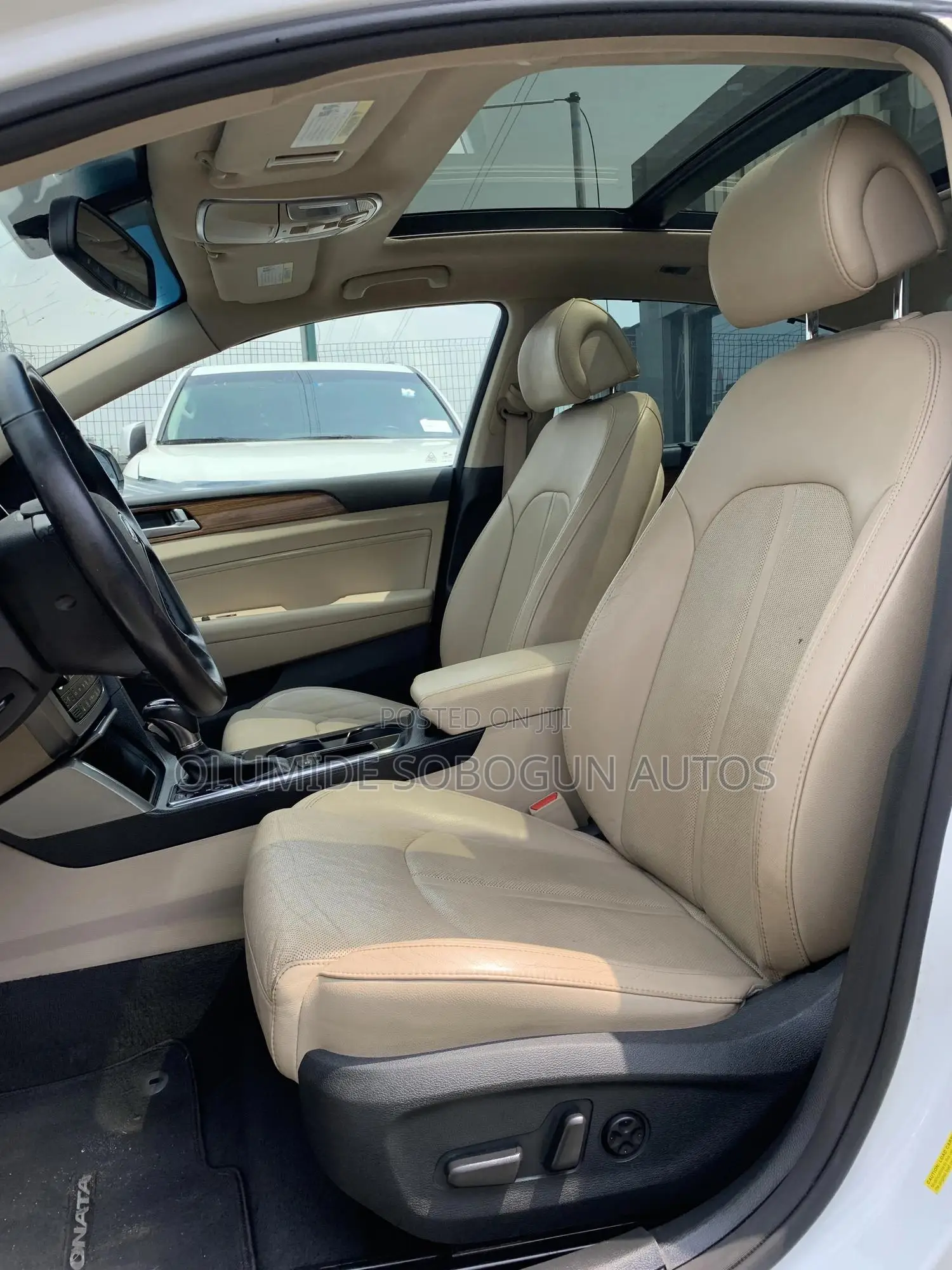 Hyundai Sonata Limited 4dr Sedan (2.4L 4cyl 6A) 2015 White