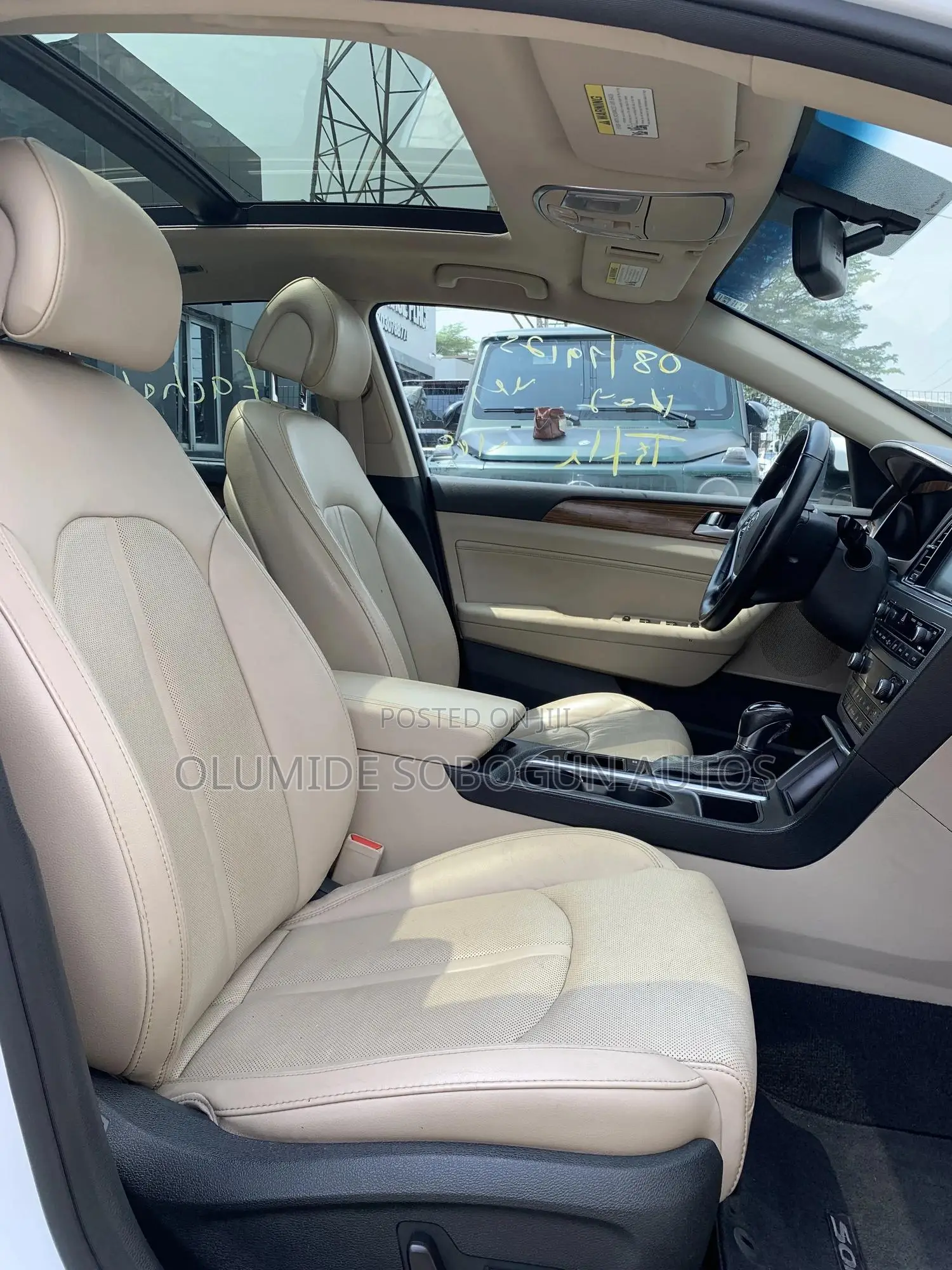 Hyundai Sonata Limited 4dr Sedan (2.4L 4cyl 6A) 2015 White
