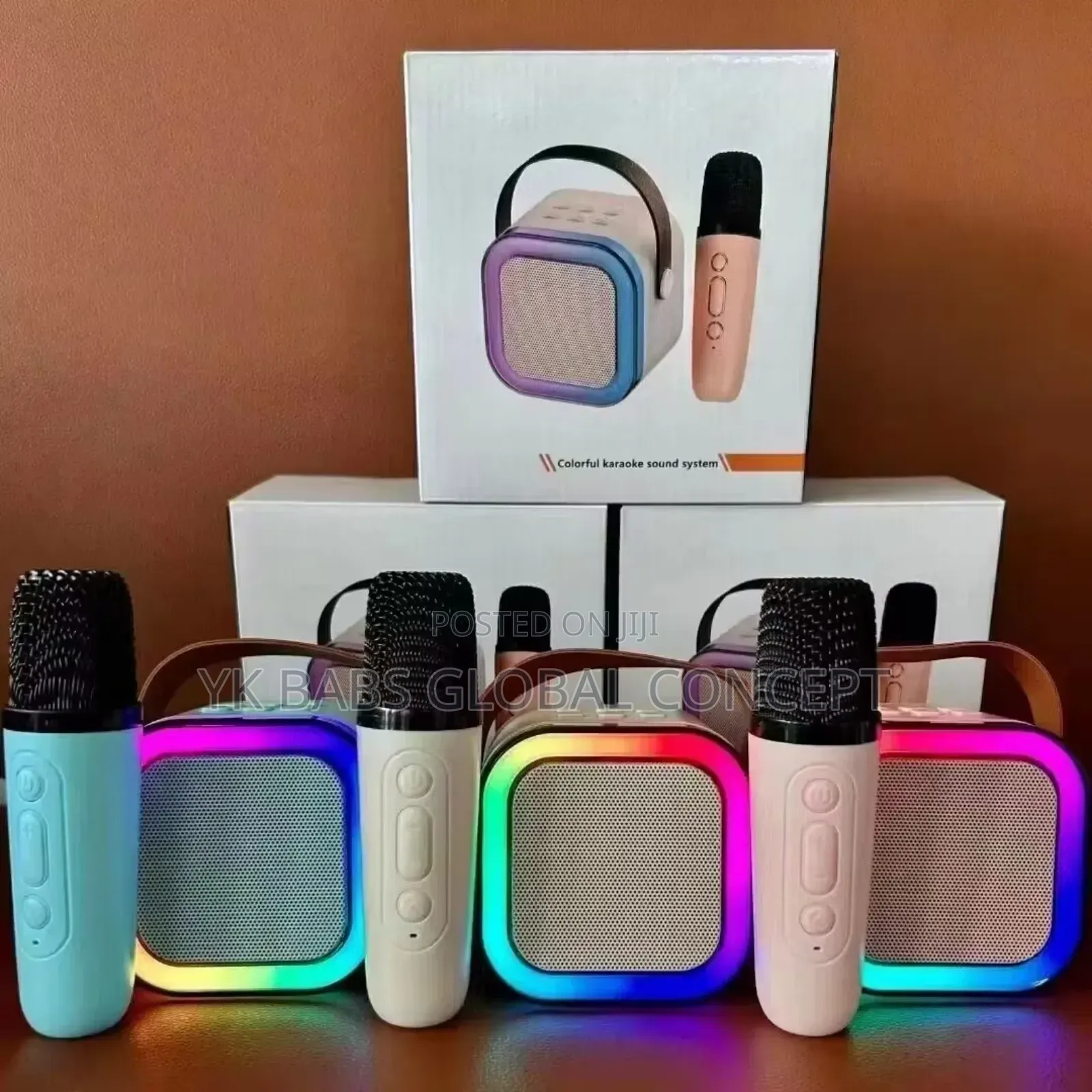 Home Portable Wireless Bluetooth Microphone Smart Speaker