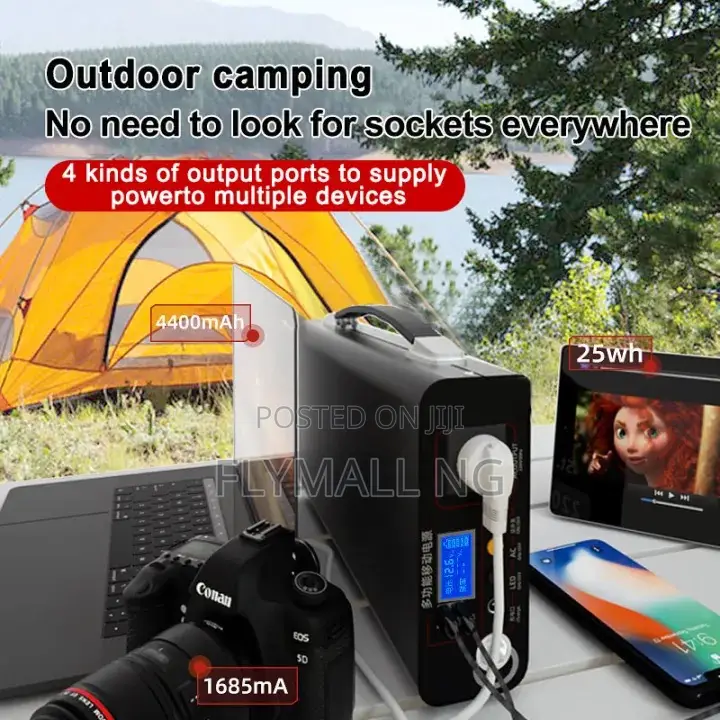 Laptop Power Bank 300w Portable Multifunctional Power Station 96000mah