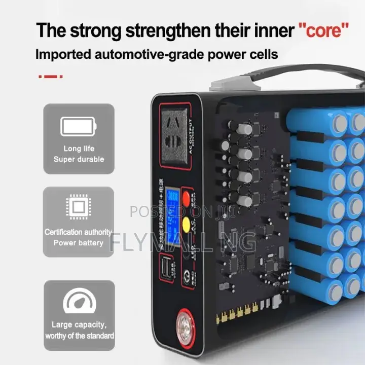 Laptop Power Bank 300w Portable Multifunctional Power Station 96000mah