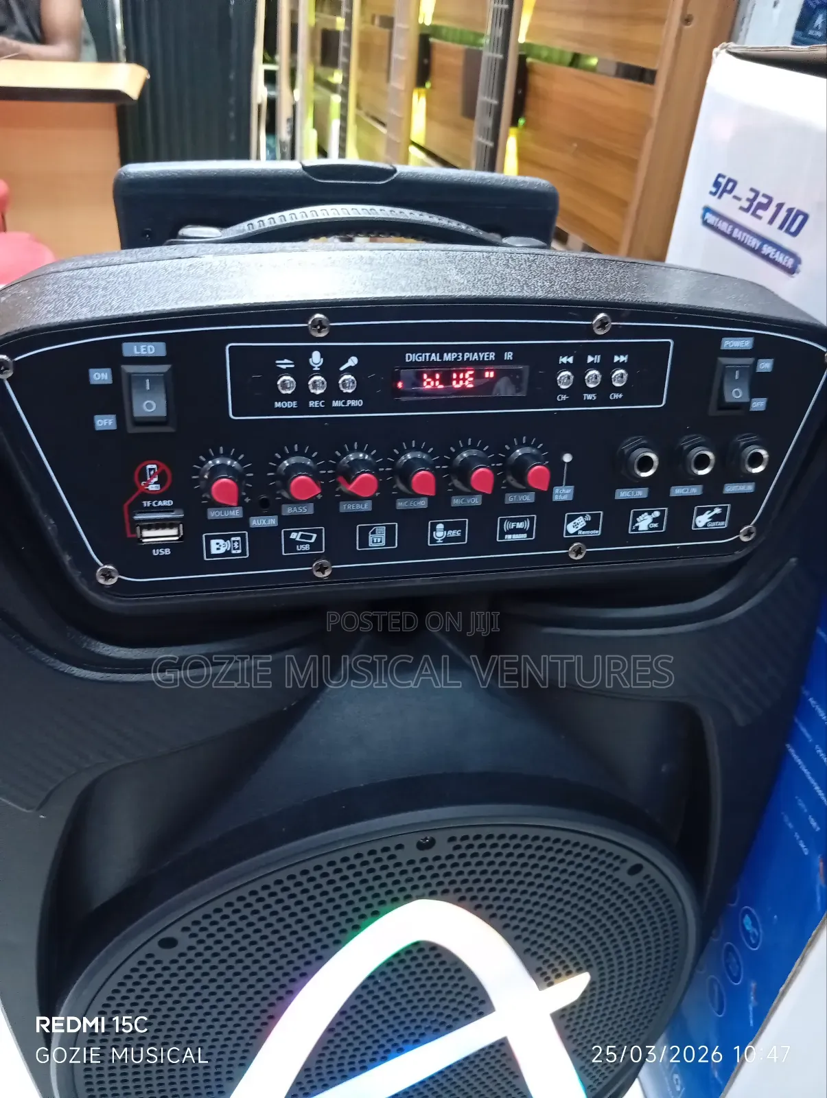 Original Alilpu Double Party Speaker 3211d