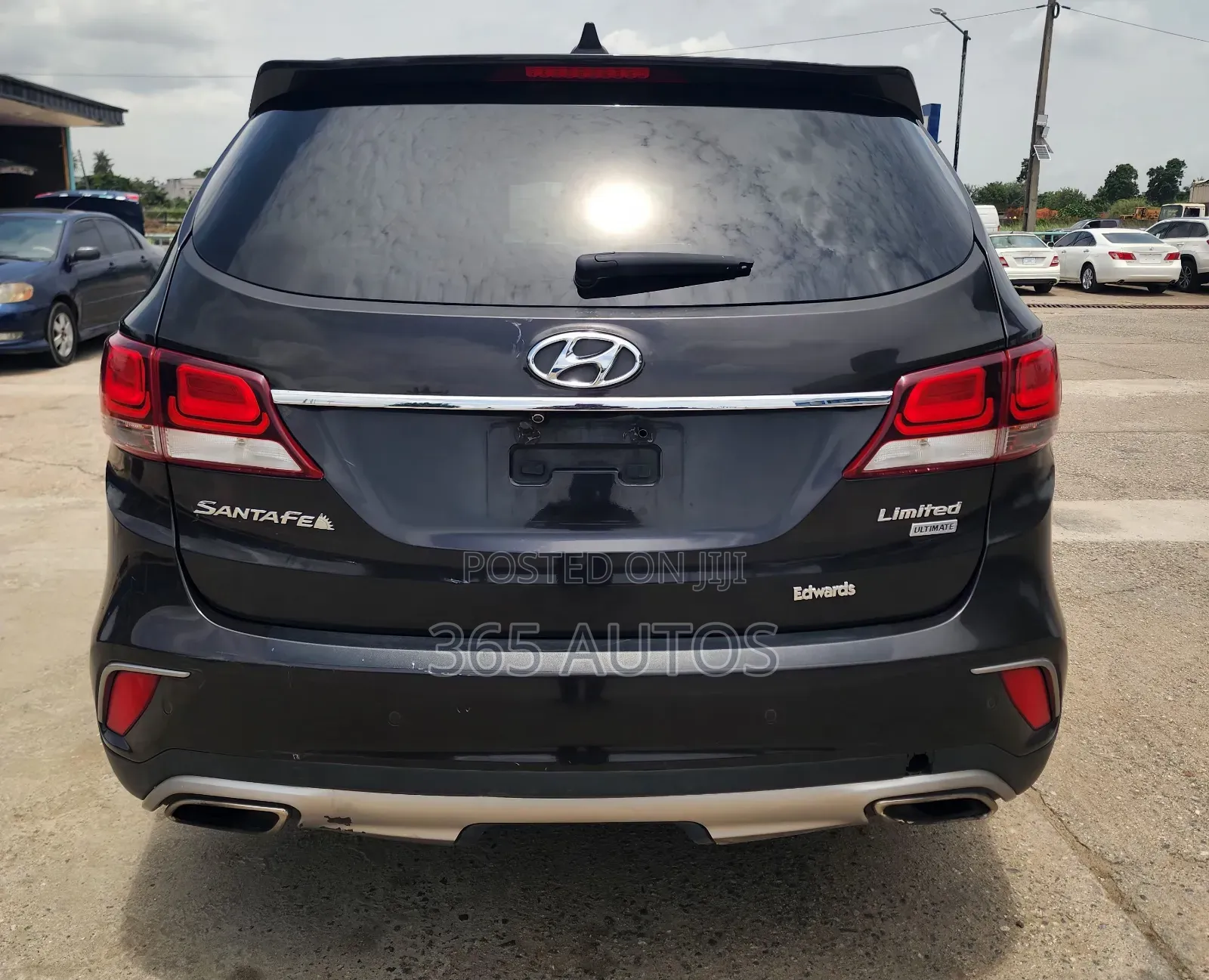 Hyundai Santa Fe Limited Ultimate AWD 2018 Brown