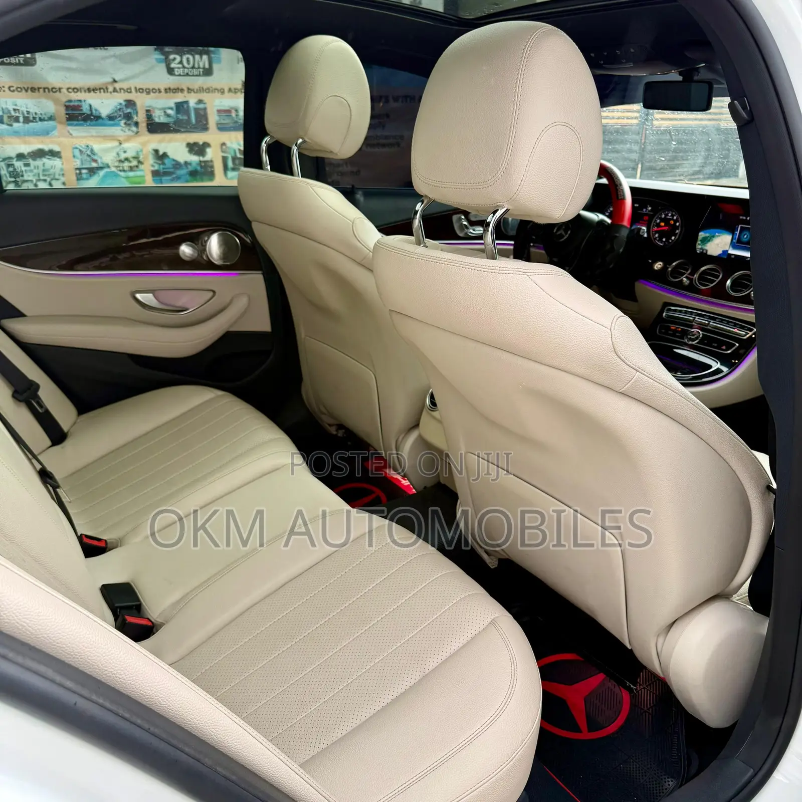 Mercedes-Benz E300 4Matic AWD Sedan (2.0L 4cyl 9A) 2017 White