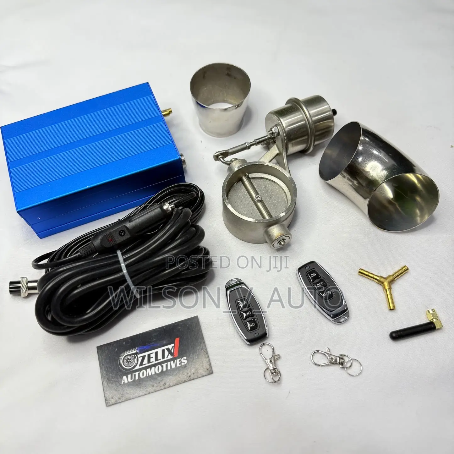 Electric Exhaust Cutout Valve Kit