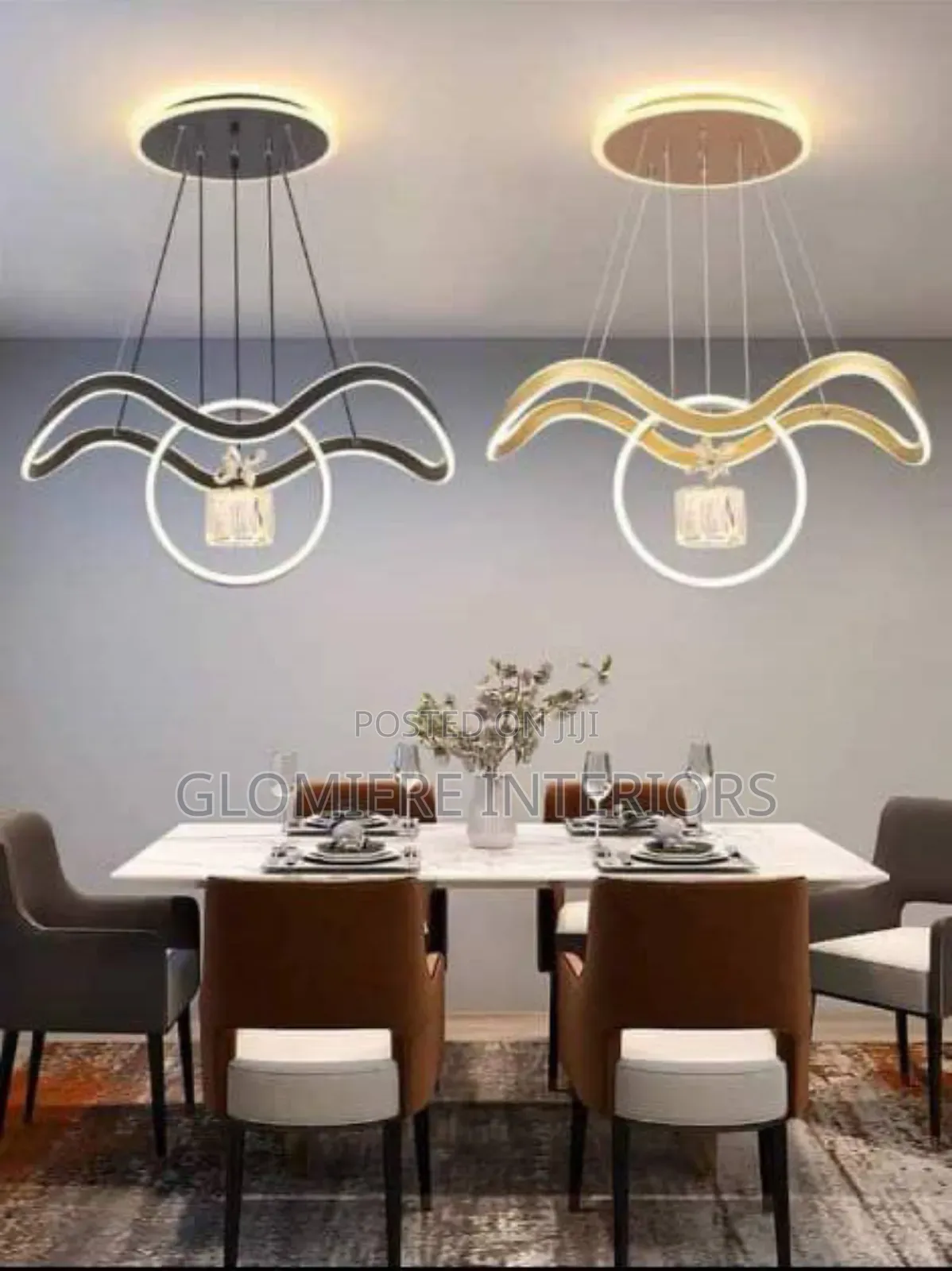 Modern Led Ring Chandelier – Luxury Pendant Light