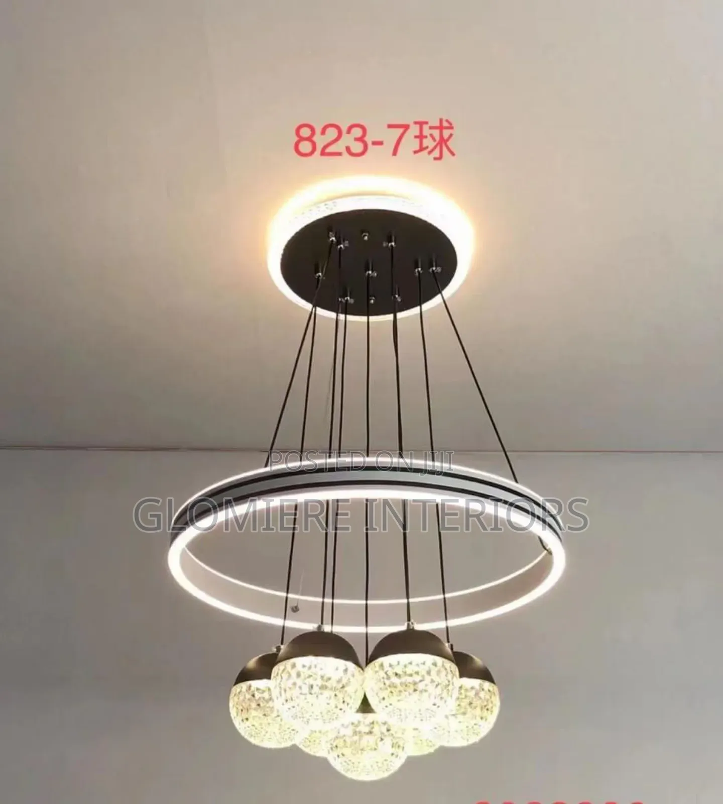 Modern Led Ring Chandelier – Luxury Pendant Light